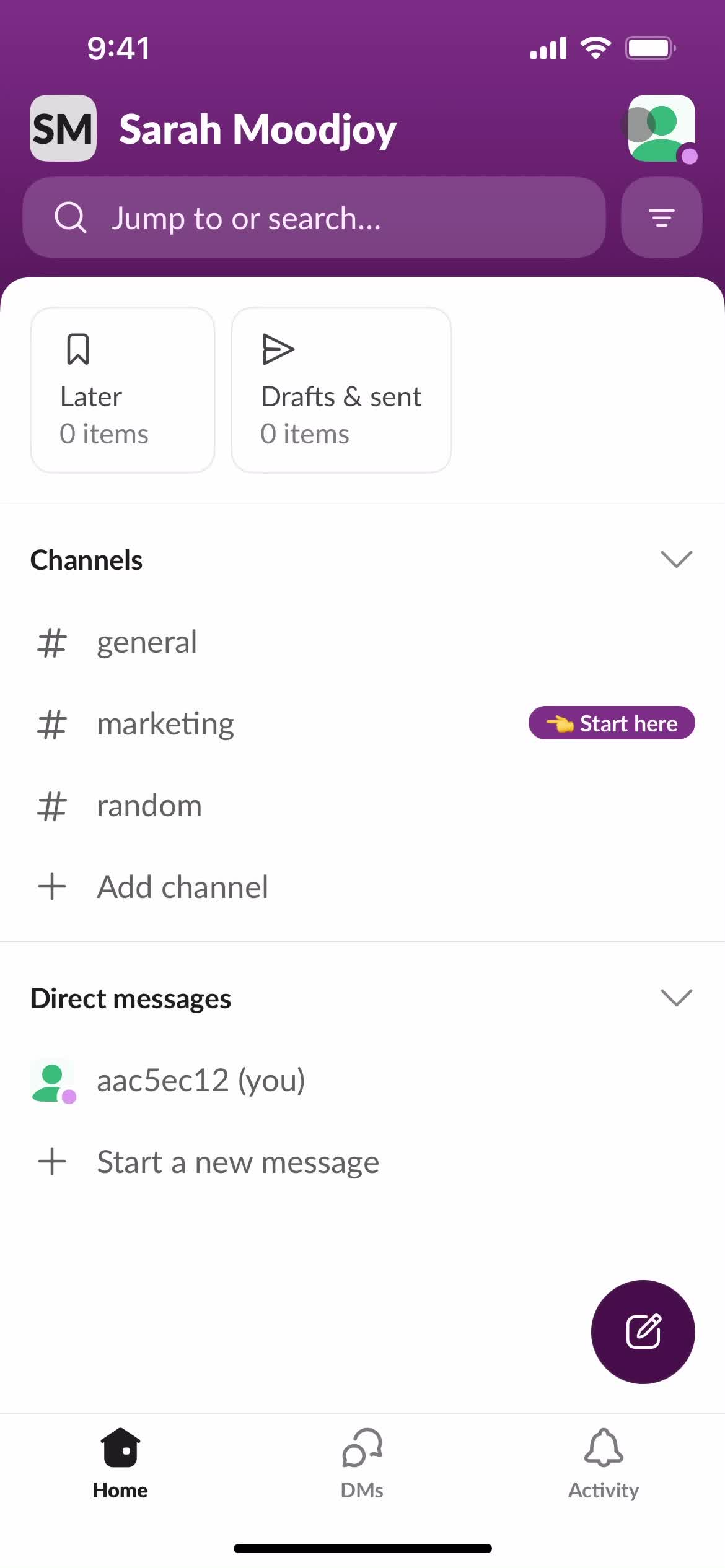 Updating your profile on Slack video thumbnail