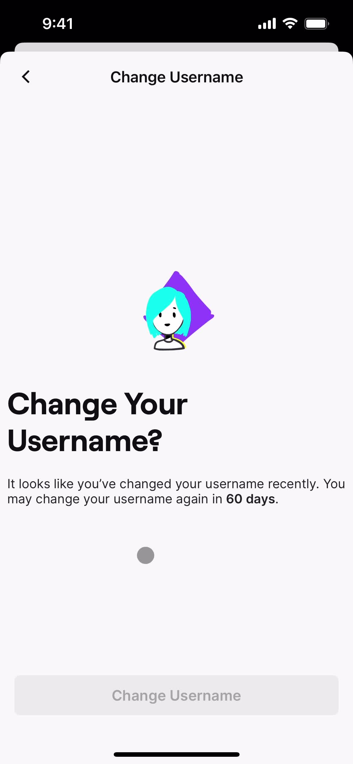 Updating your profile screenshot