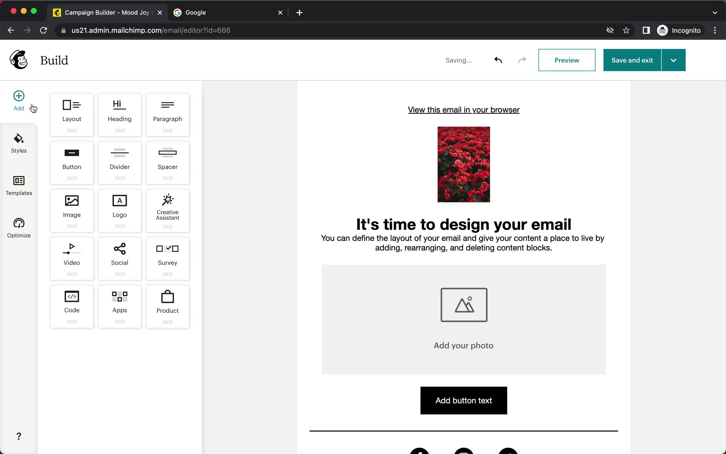 Creating an email campaign on Mailchimp video thumbnail