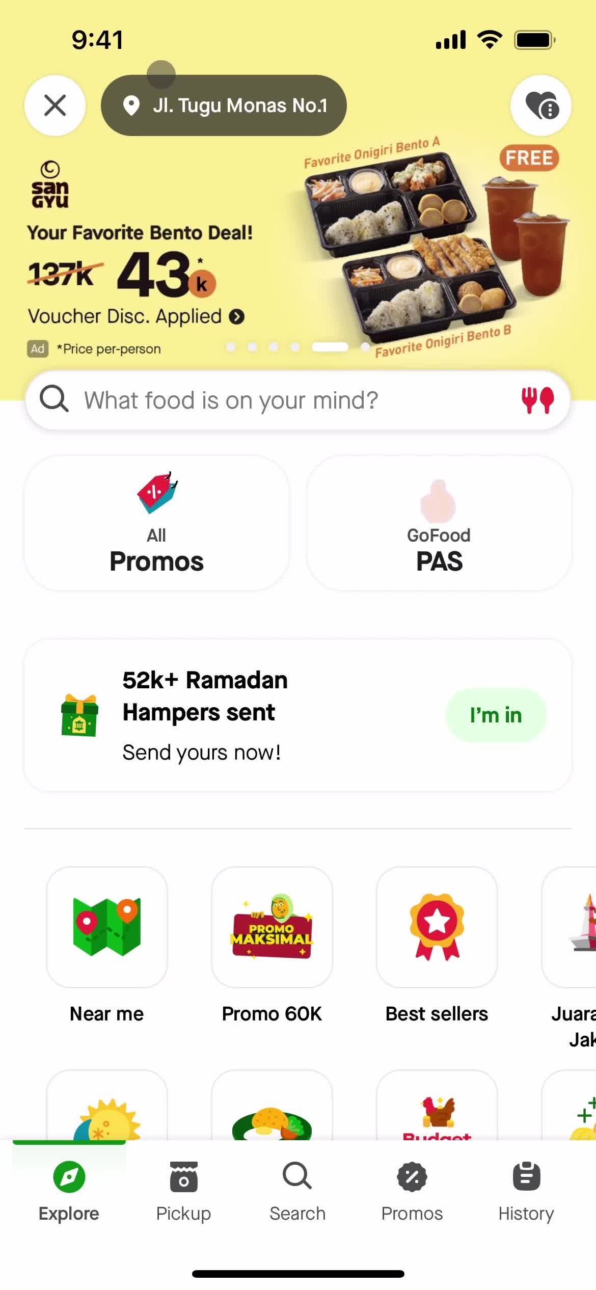 Filtering and sorting screenshot