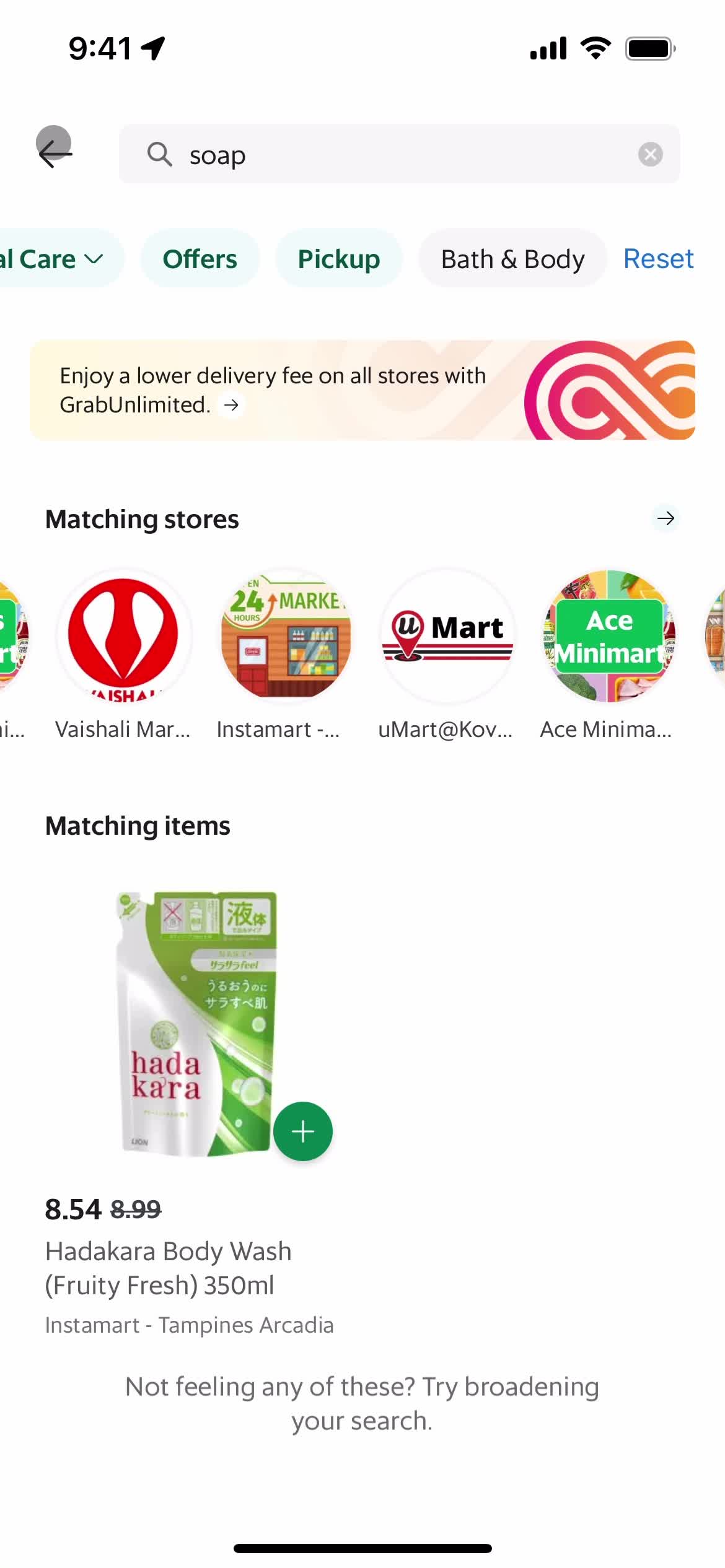 Filtering and sorting on Grab video thumbnail