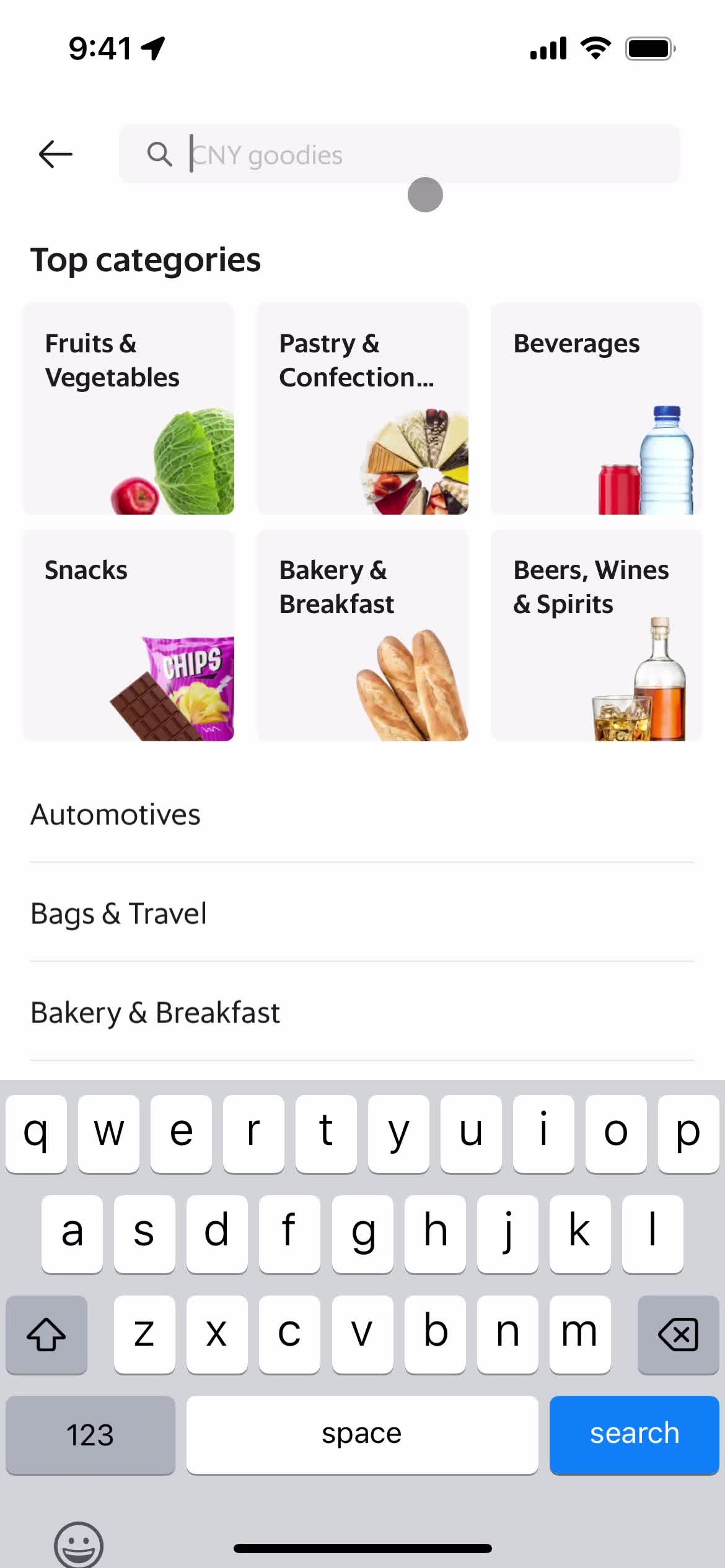Filtering and sorting on Grab video thumbnail