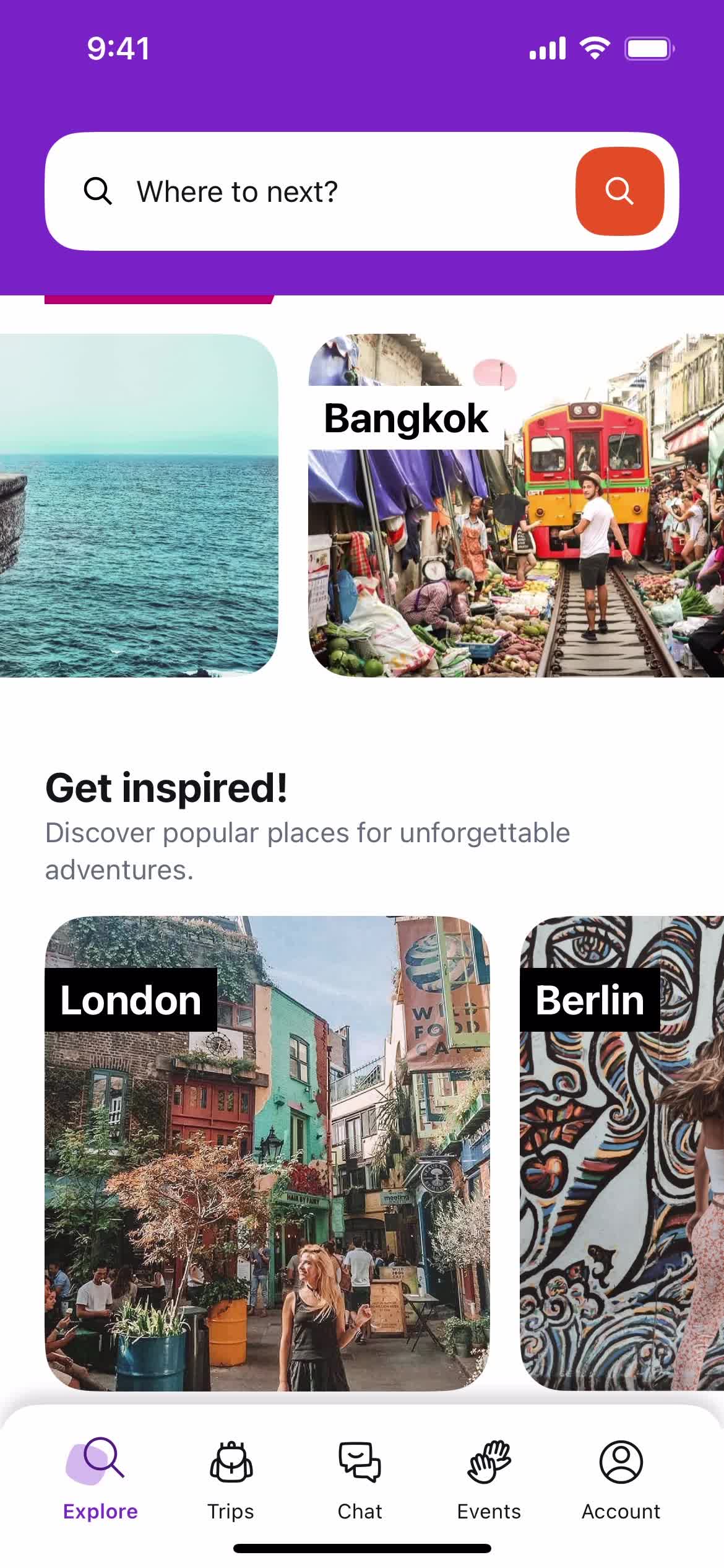 Filtering and sorting screenshot