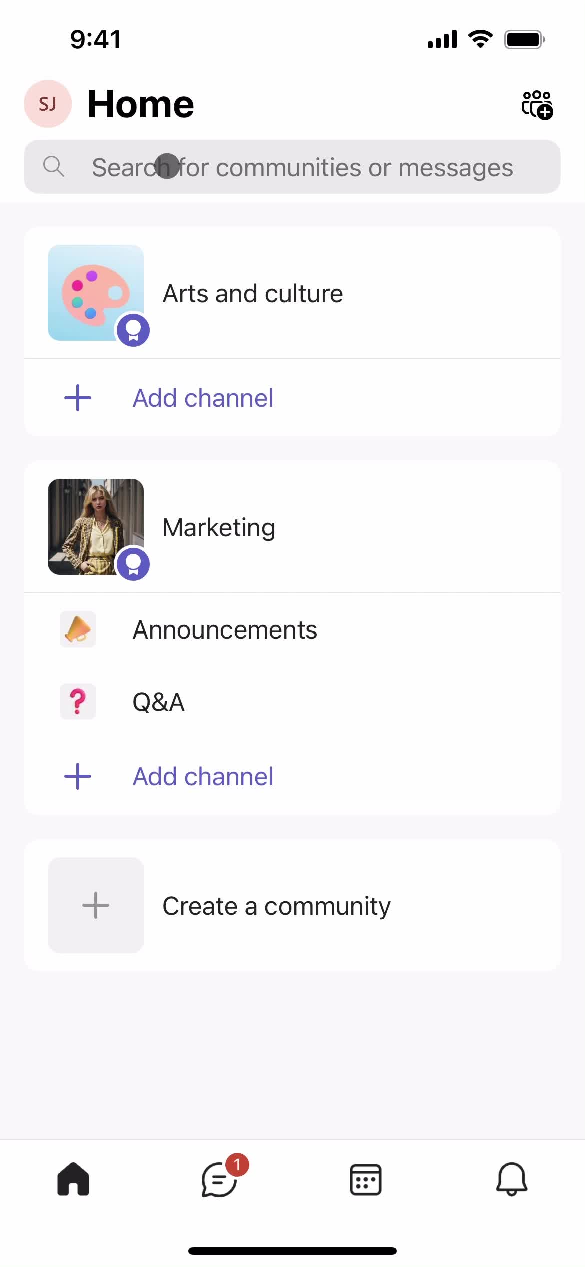 Filtering and sorting screenshot