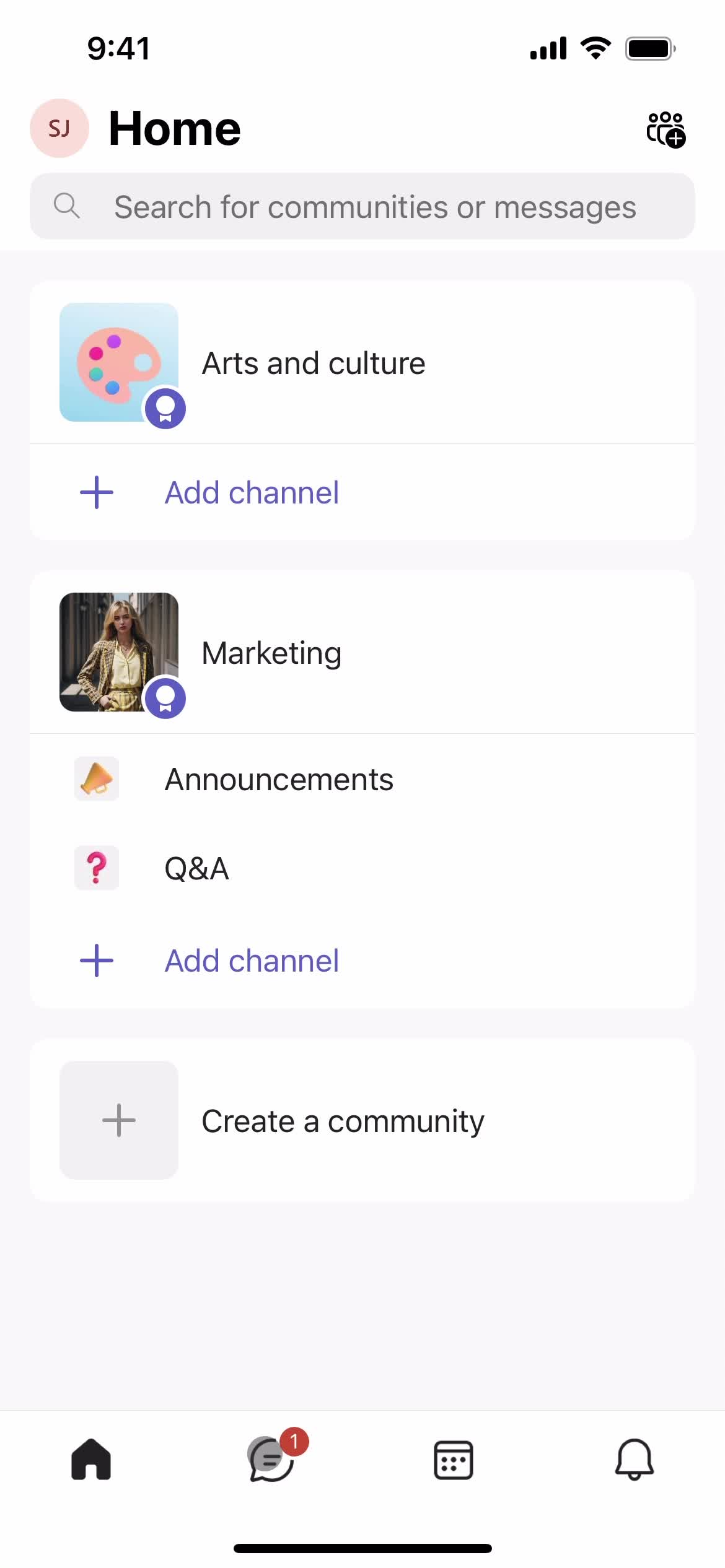 Filtering and sorting screenshot