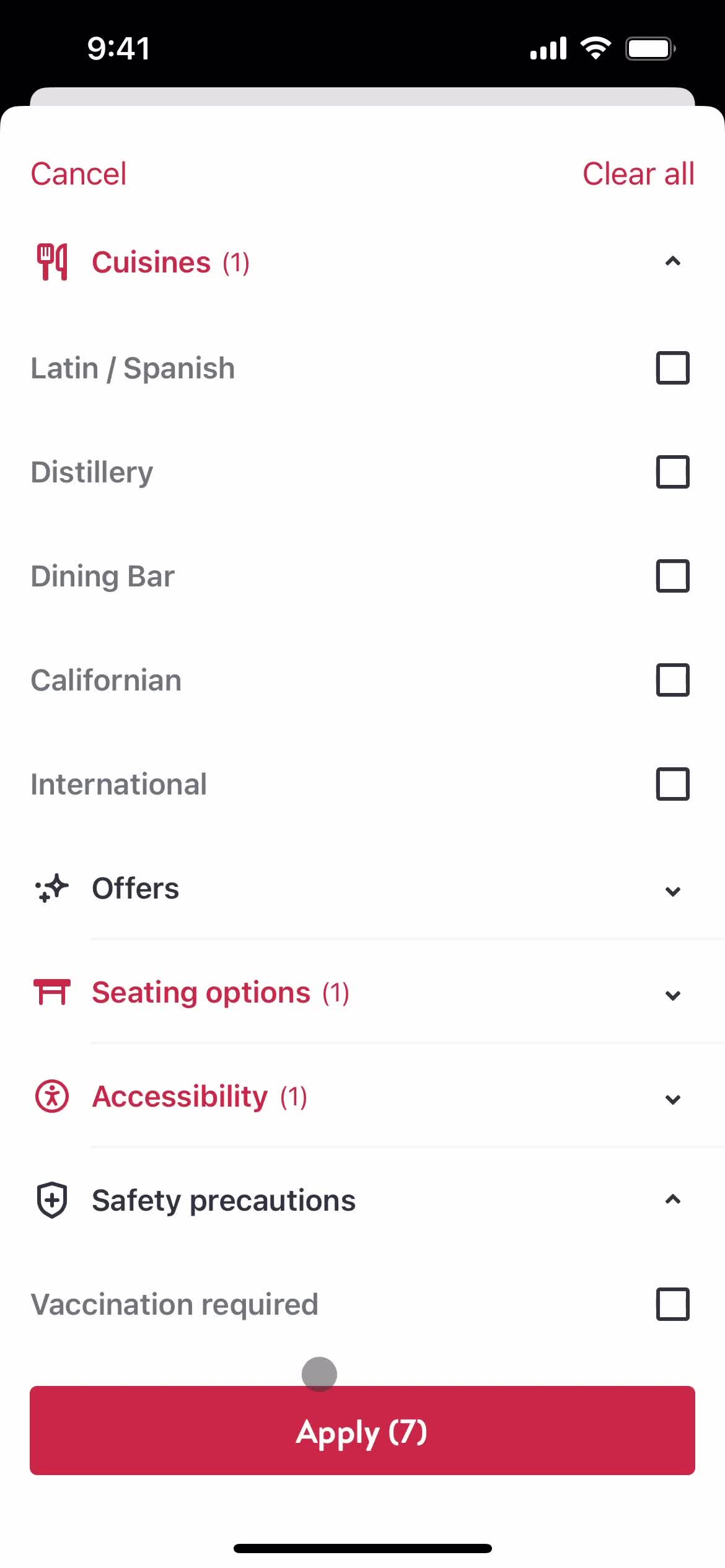 Filtering and sorting on OpenTable video thumbnail