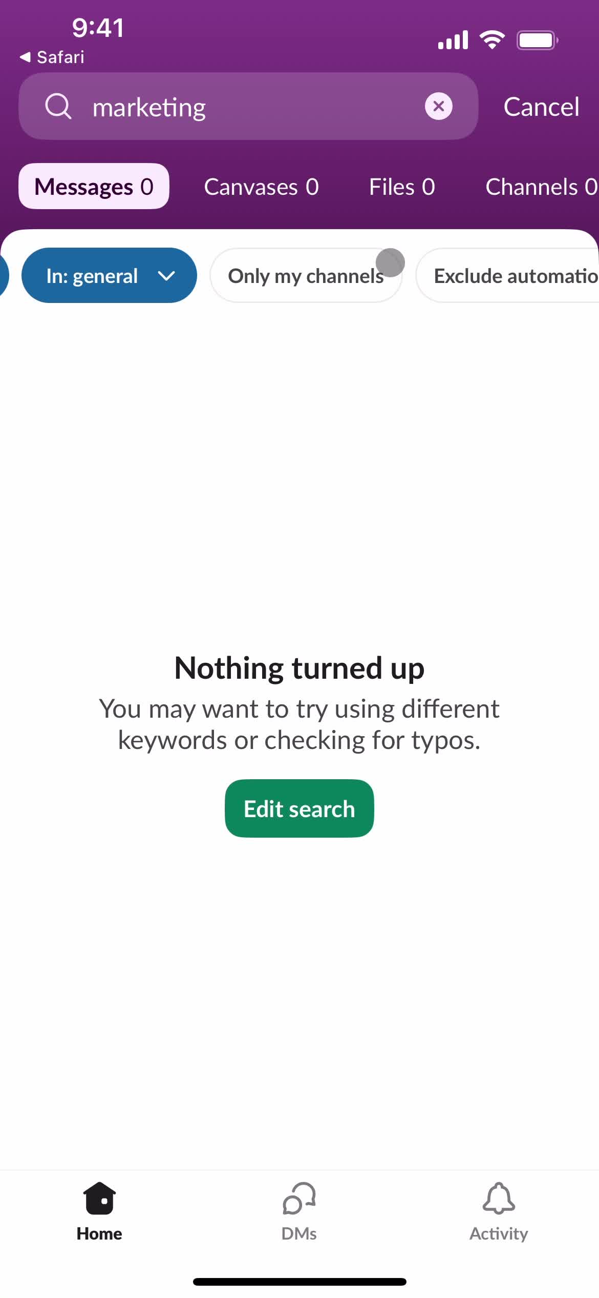 Filtering and sorting on Slack video thumbnail