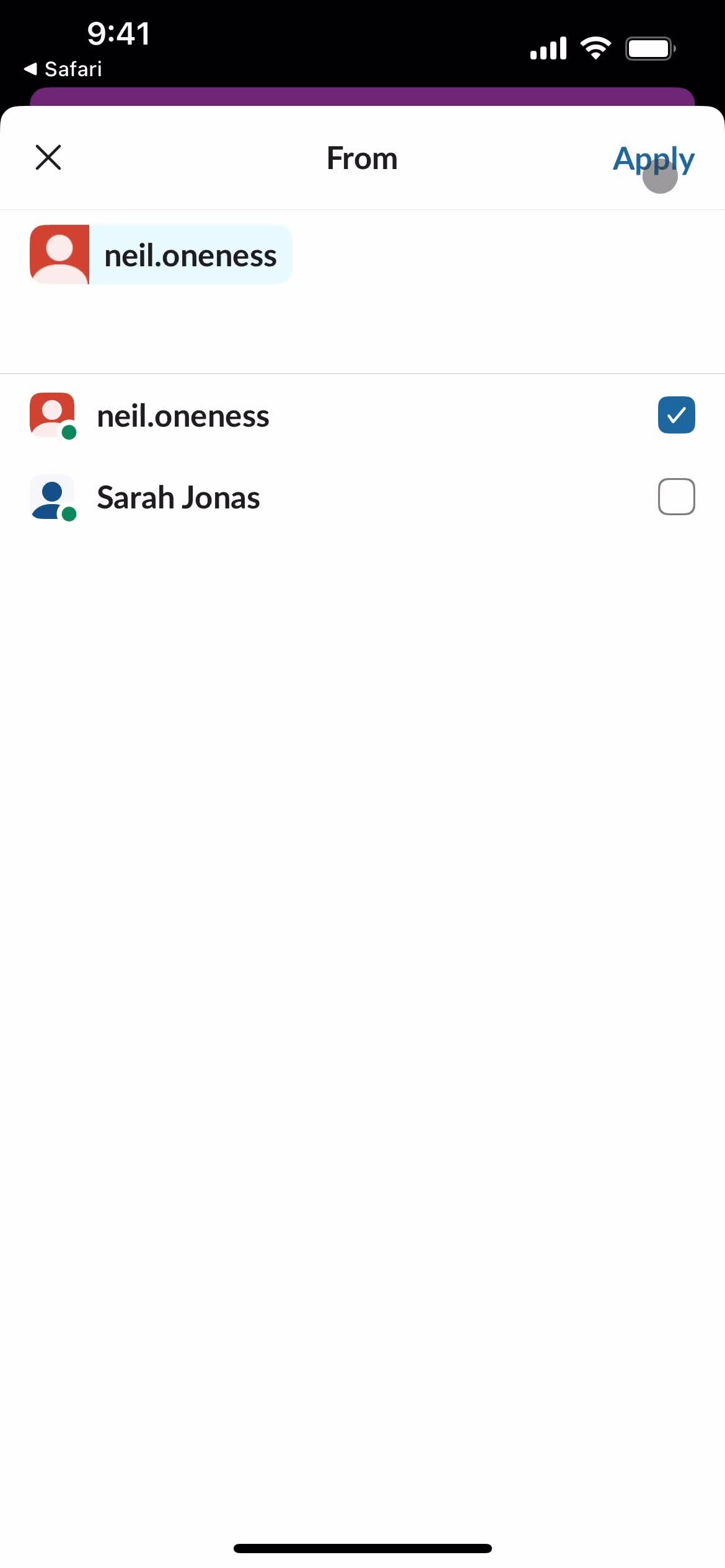 Filtering and sorting on Slack video thumbnail