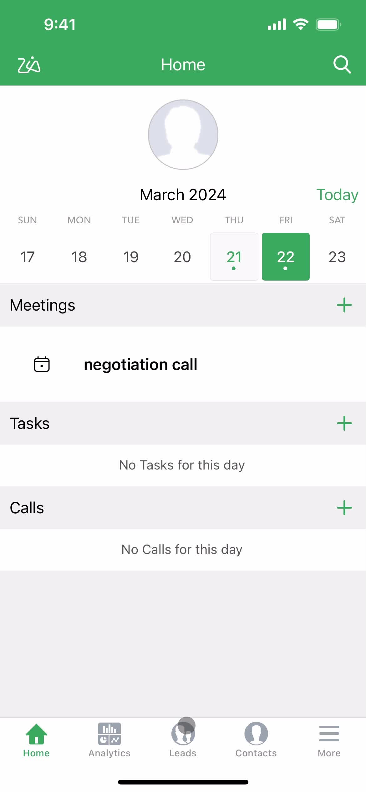 Filtering and sorting screenshot