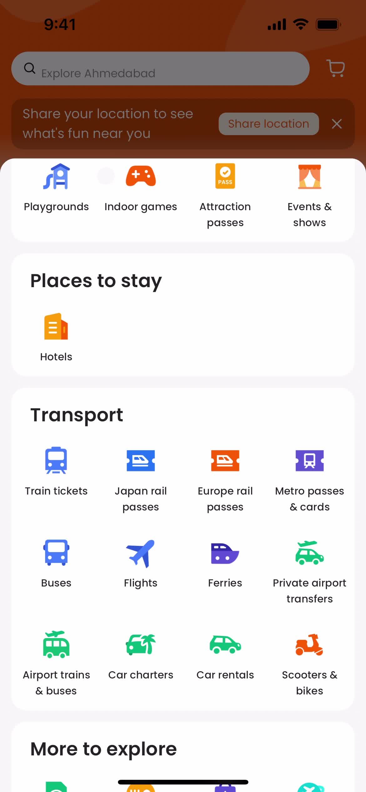 Filtering screenshot