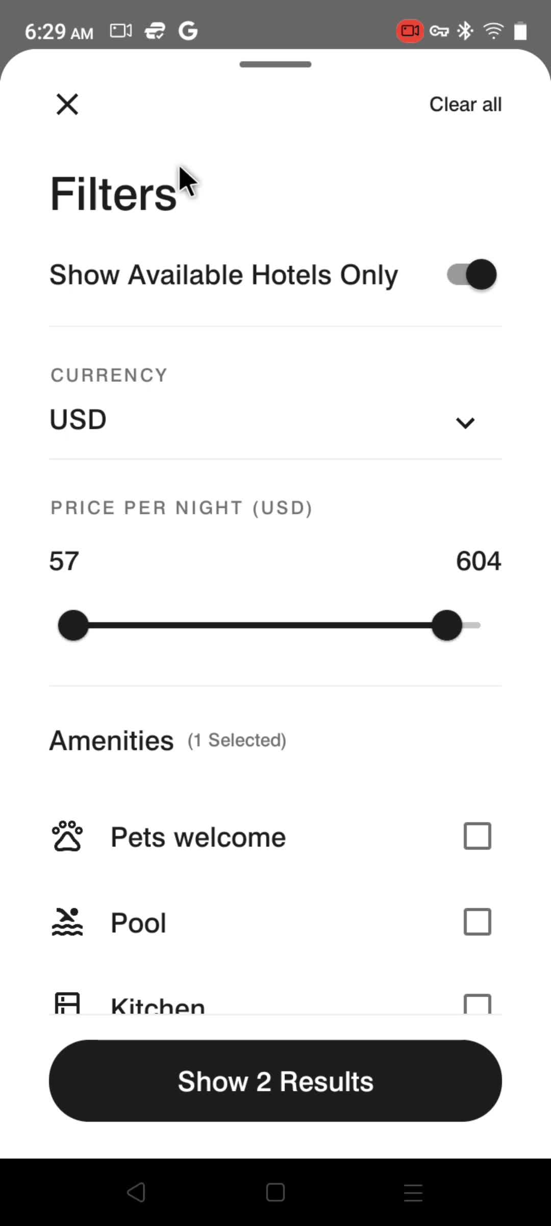 Filtering and sorting on Marriott Bonvoy video thumbnail