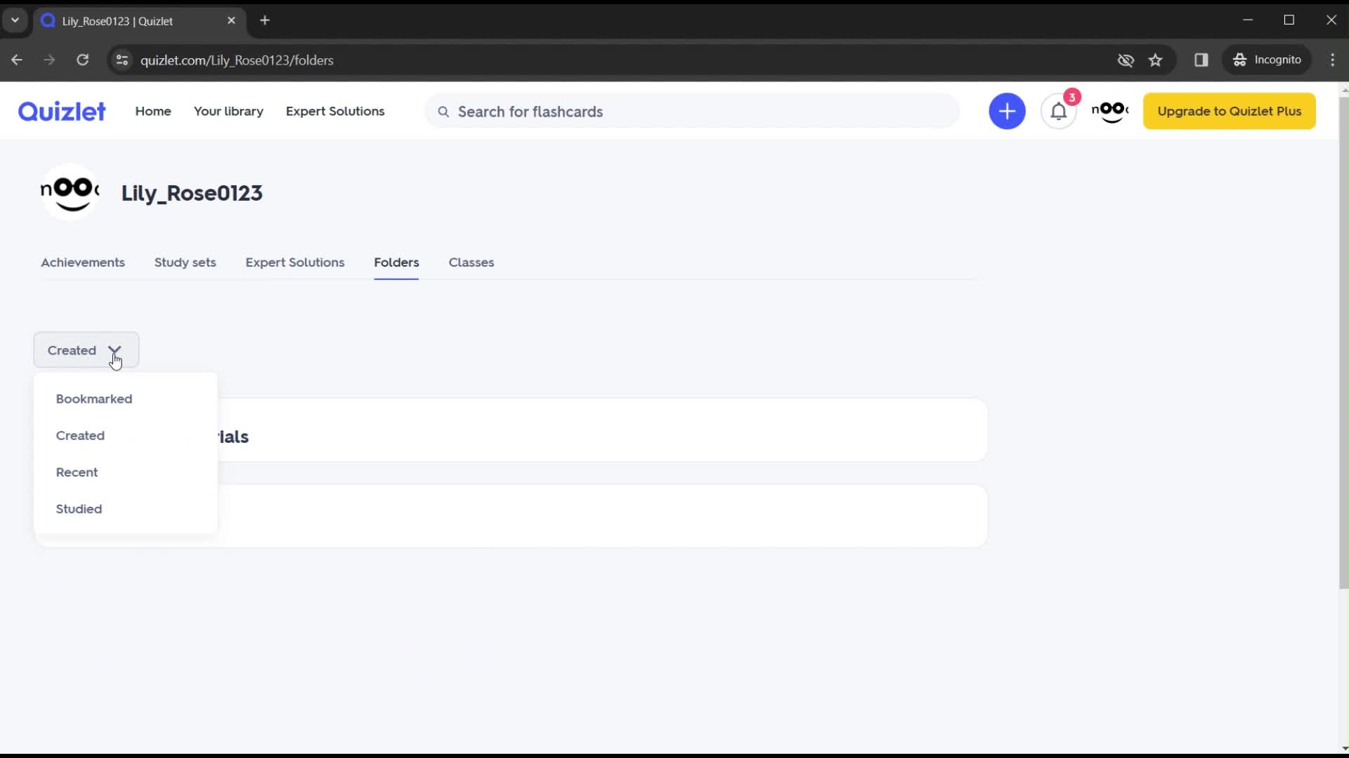 Filtering and sorting screenshot