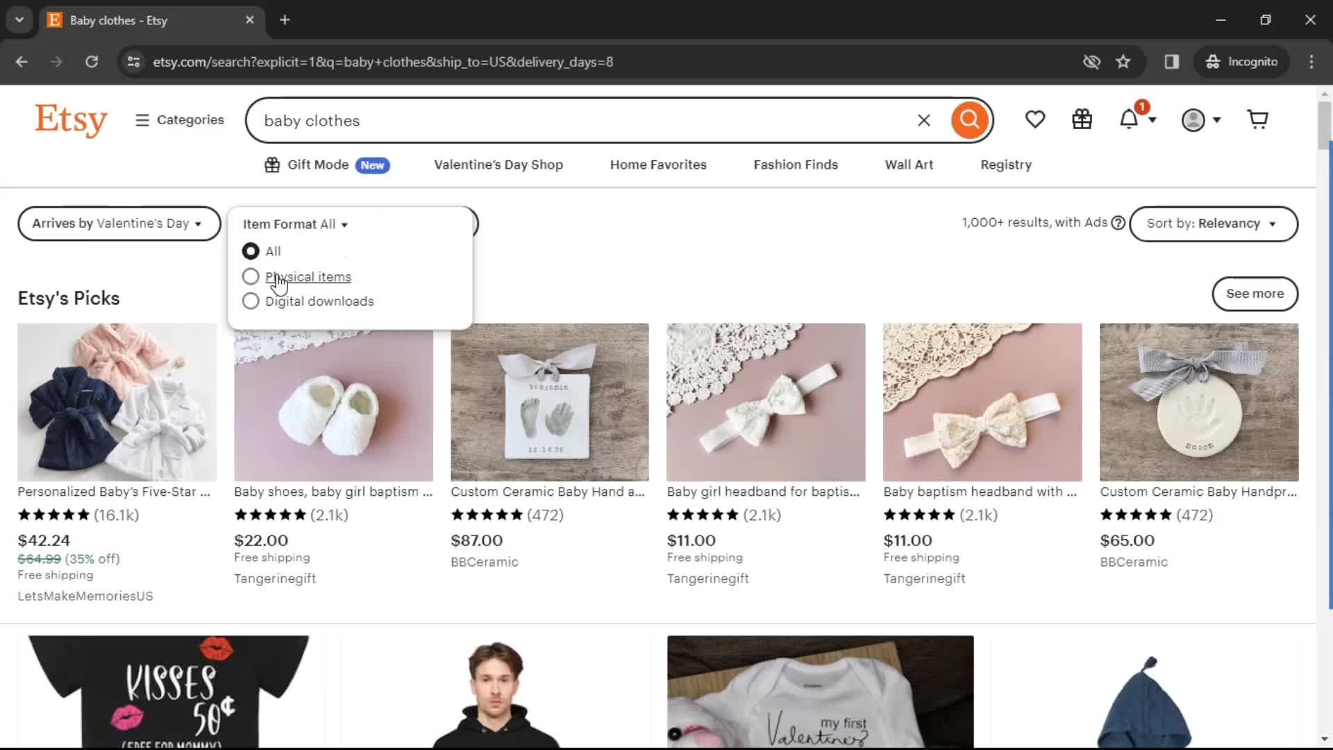 Filtering on Etsy video thumbnail