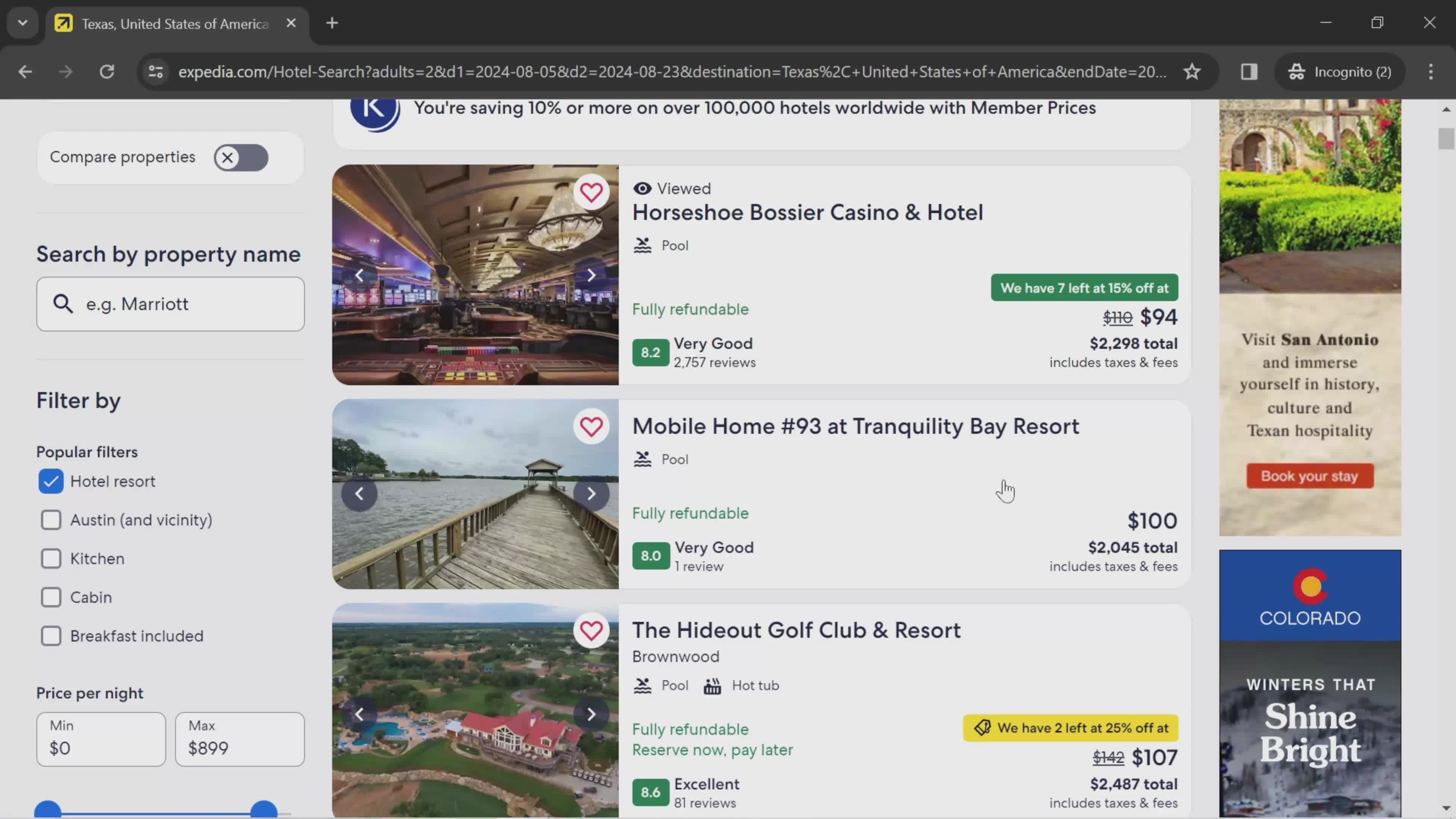 Finding hotels on Expedia video thumbnail