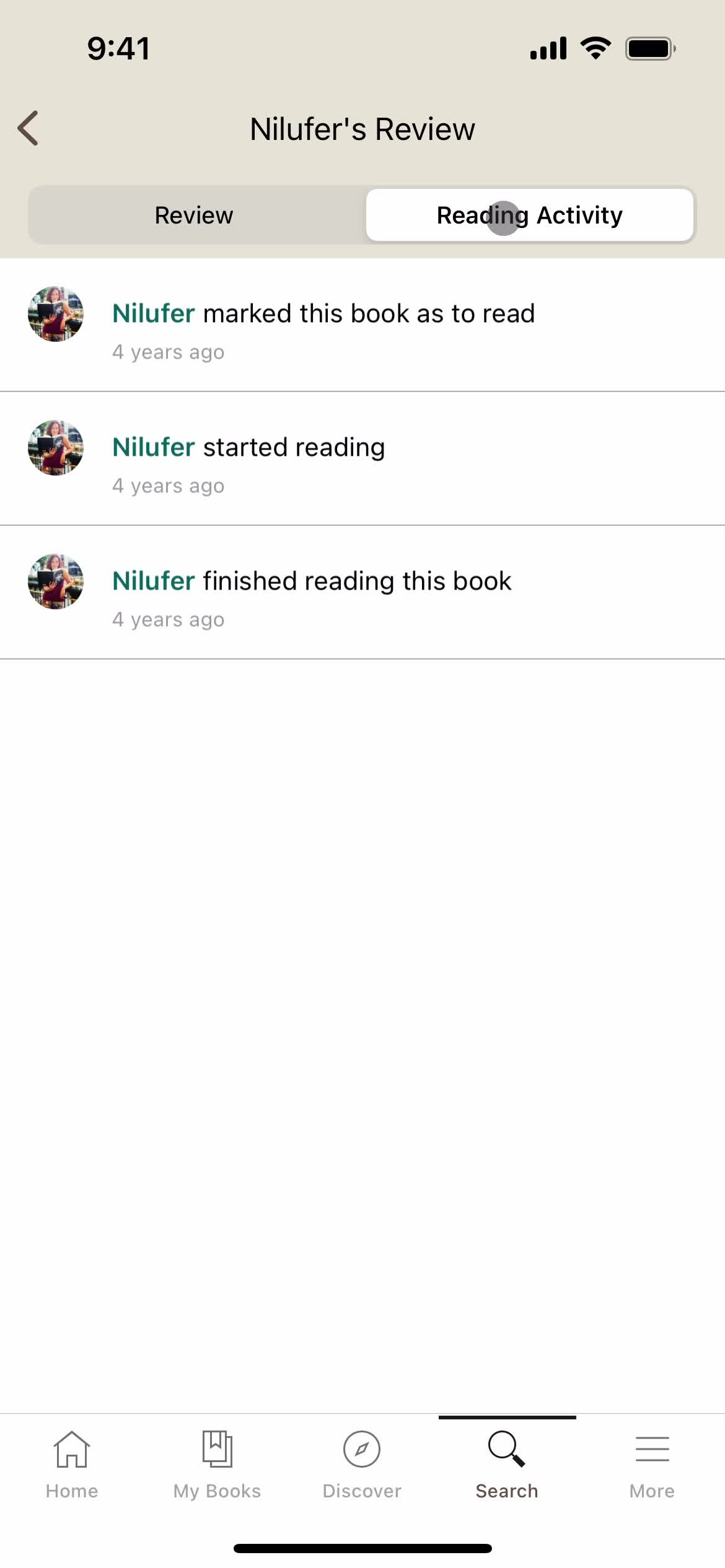 Following a user on Goodreads video thumbnail