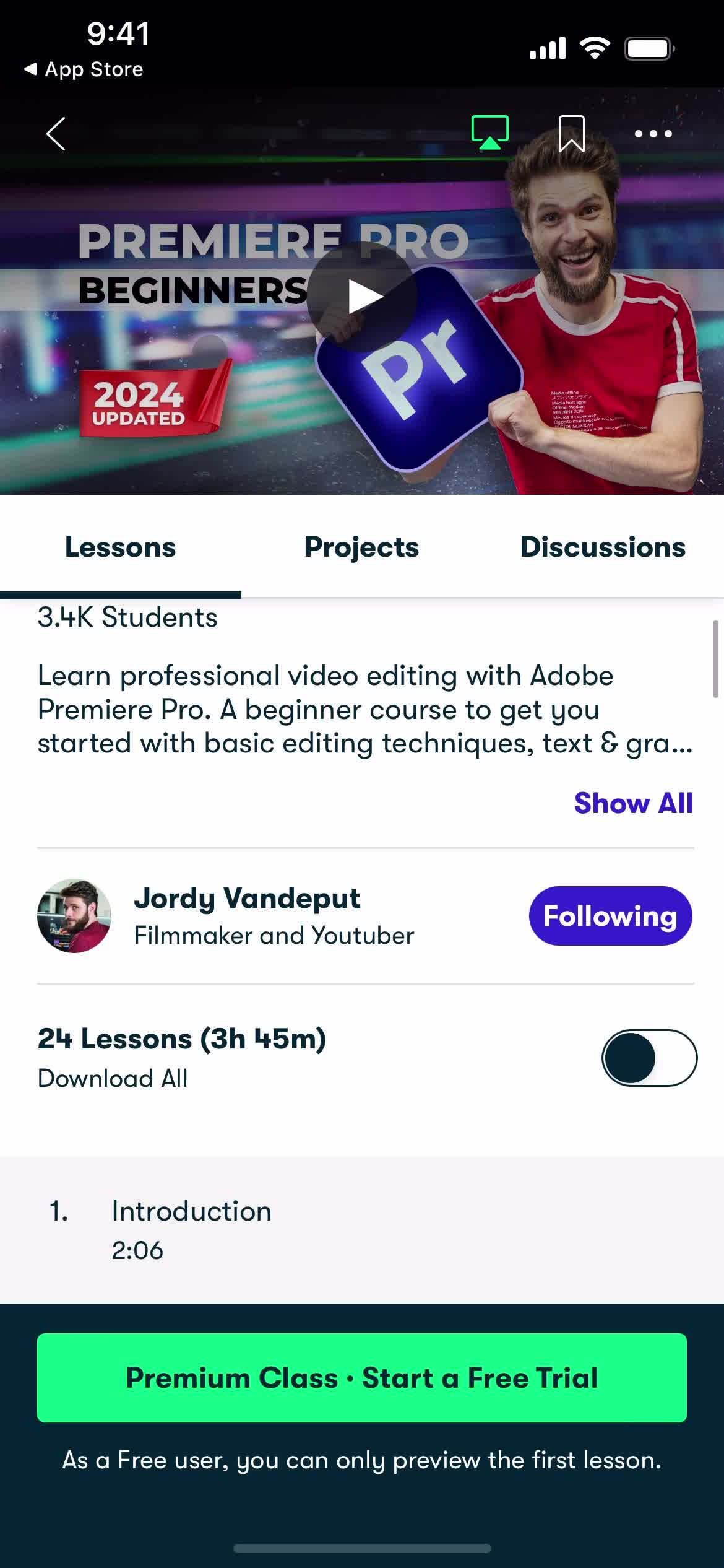 Following a teacher on Skillshare video thumbnail