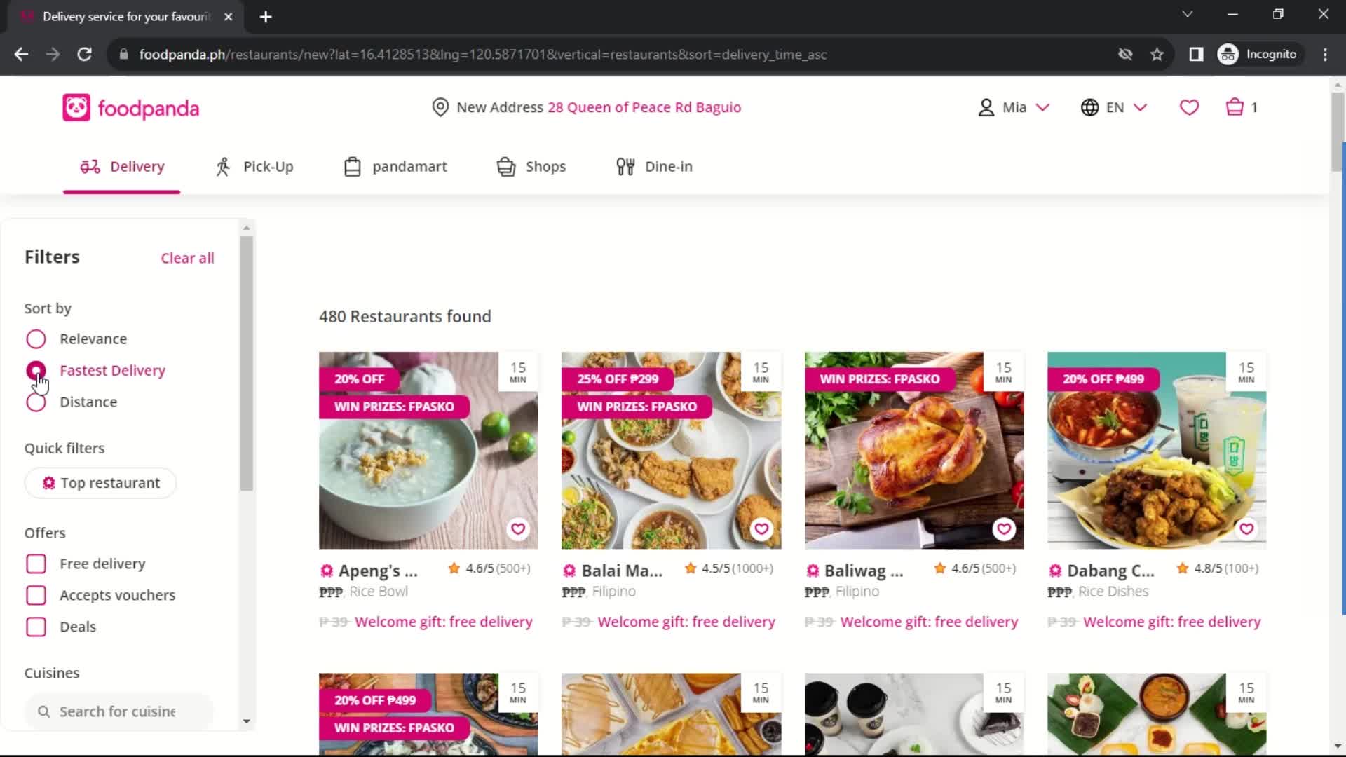 General browsing on foodpanda video thumbnail