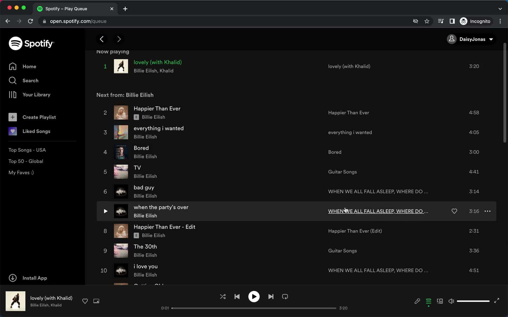 General browsing on Spotify video thumbnail