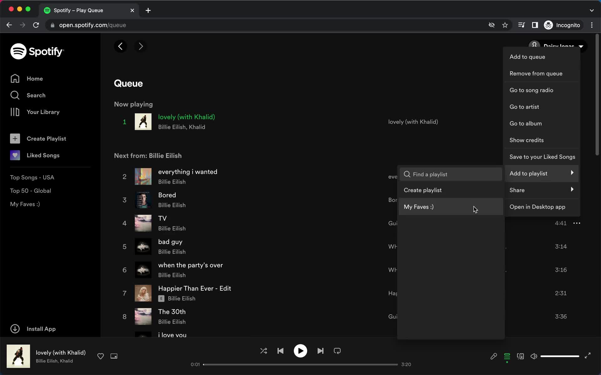 General browsing on Spotify video thumbnail