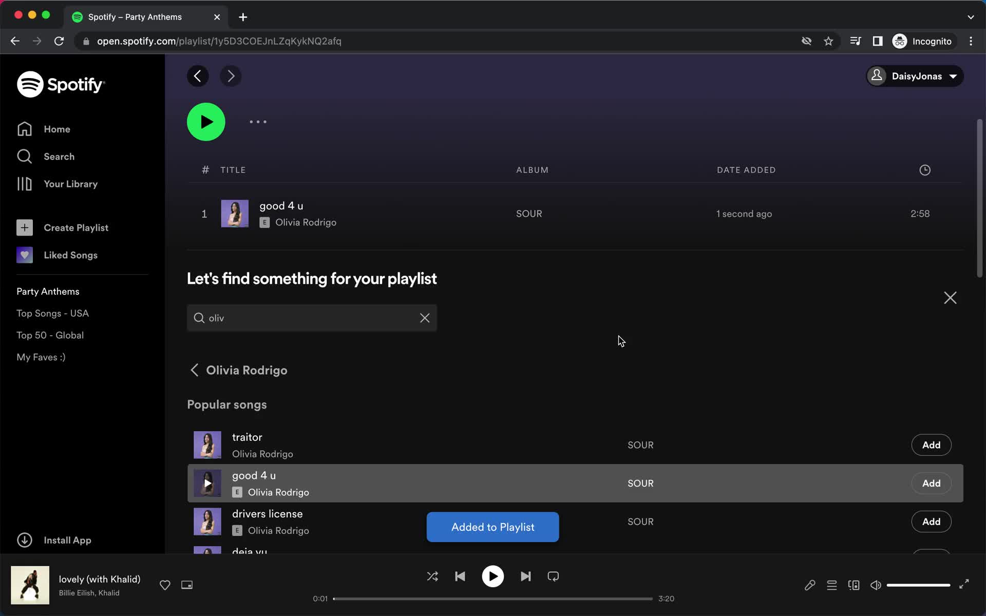 General browsing on Spotify video thumbnail