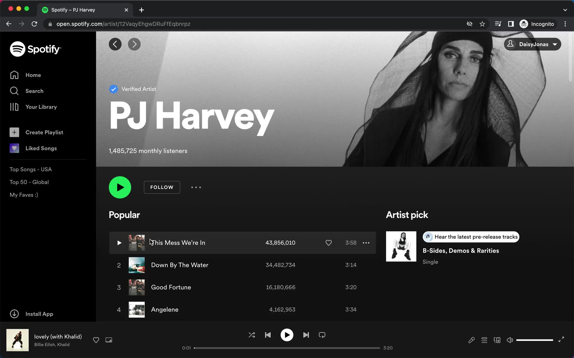 General browsing on Spotify video thumbnail