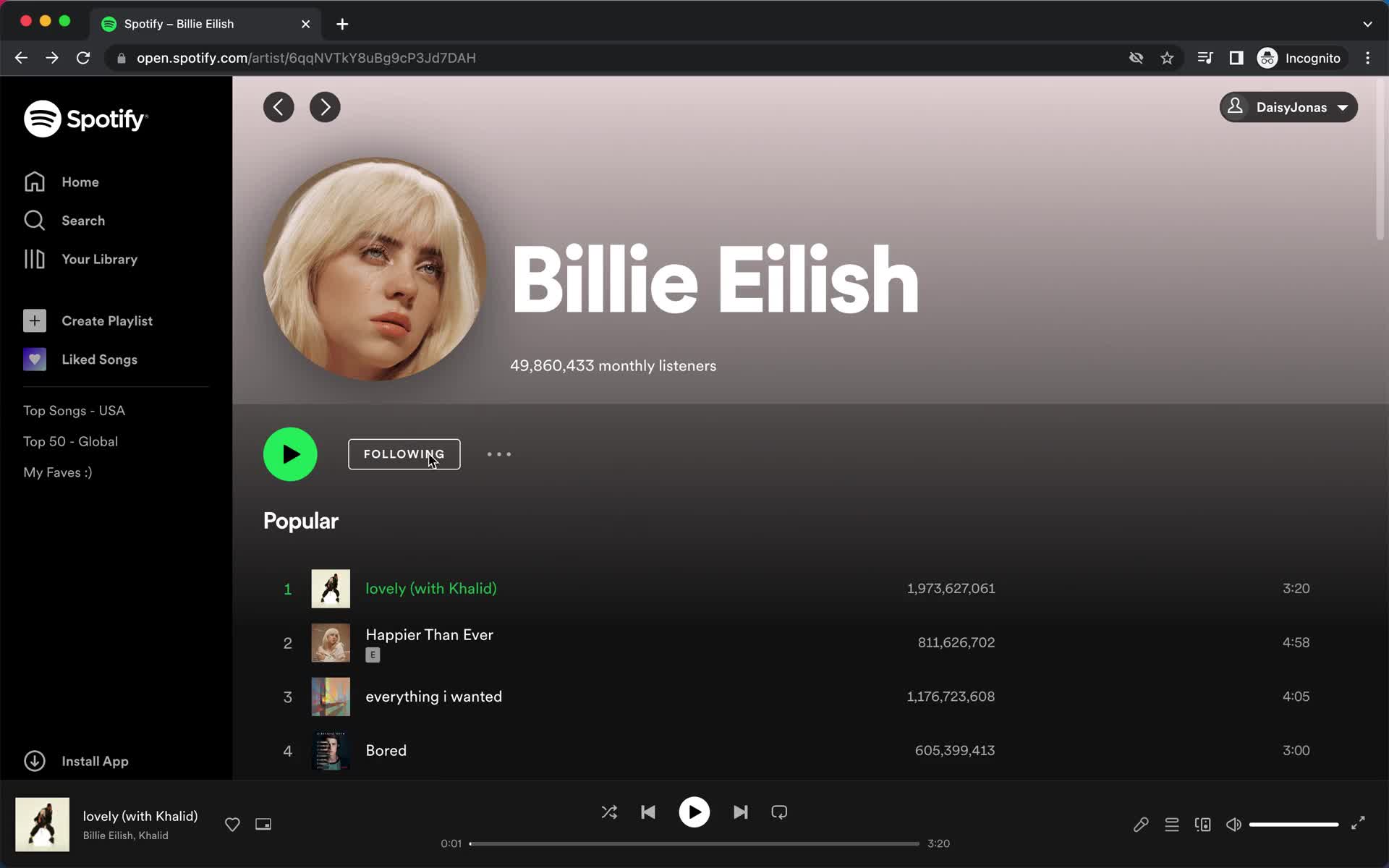 General browsing on Spotify video thumbnail