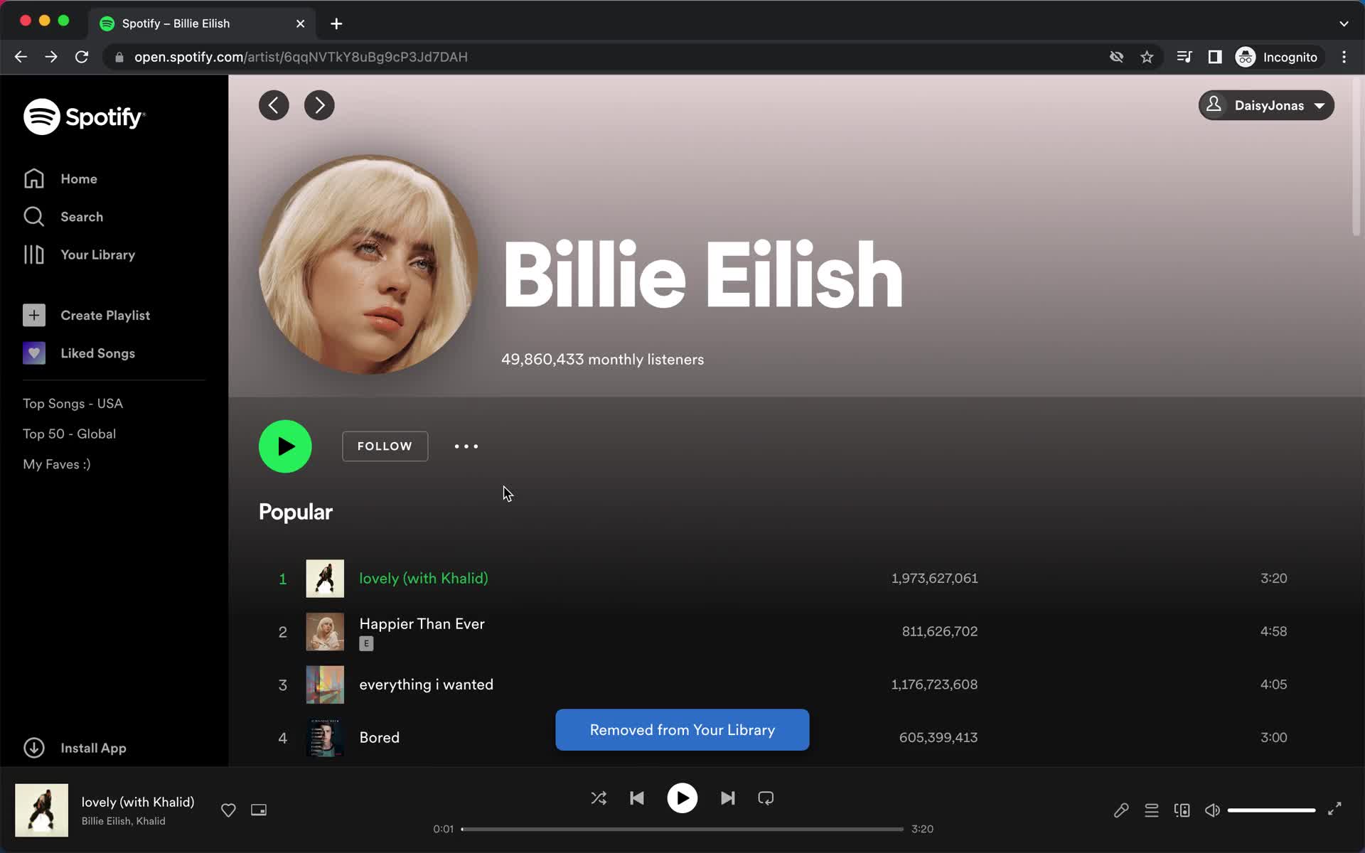 General browsing on Spotify video thumbnail