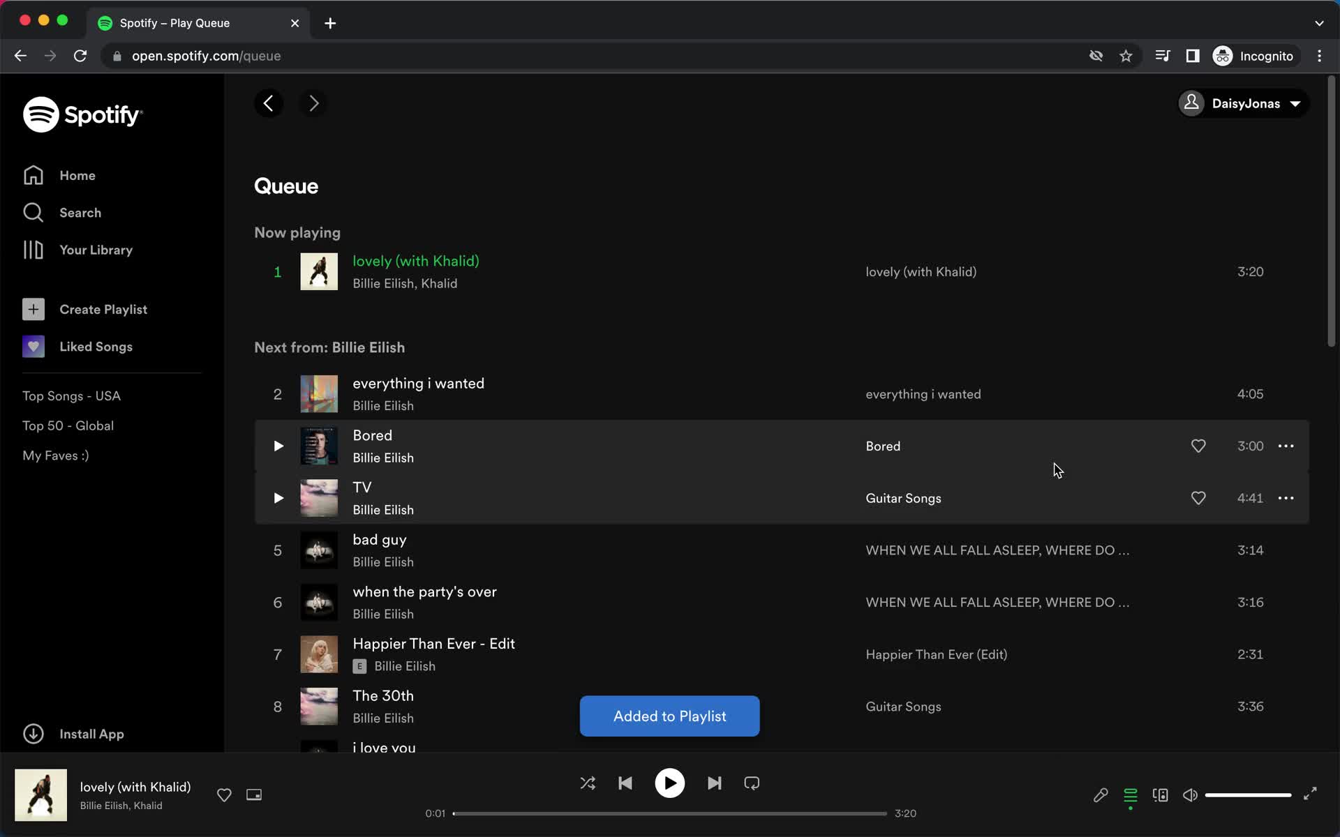 General browsing on Spotify video thumbnail