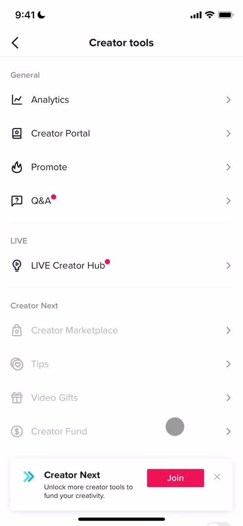 General browsing on TikTok video thumbnail