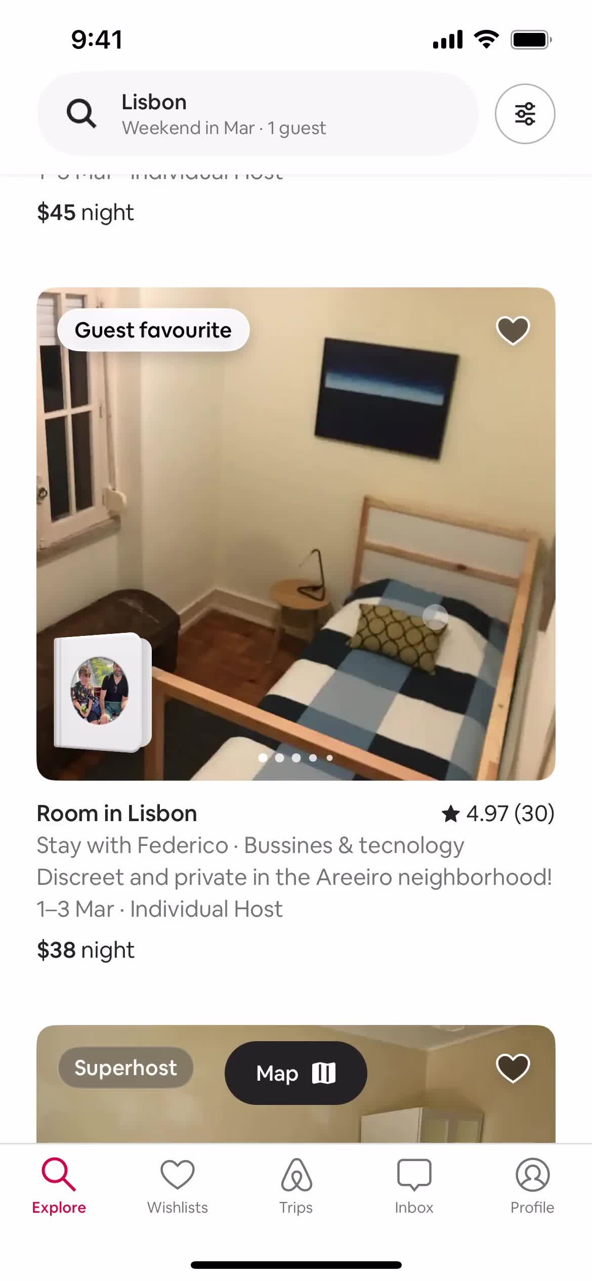 General browsing on Airbnb video thumbnail