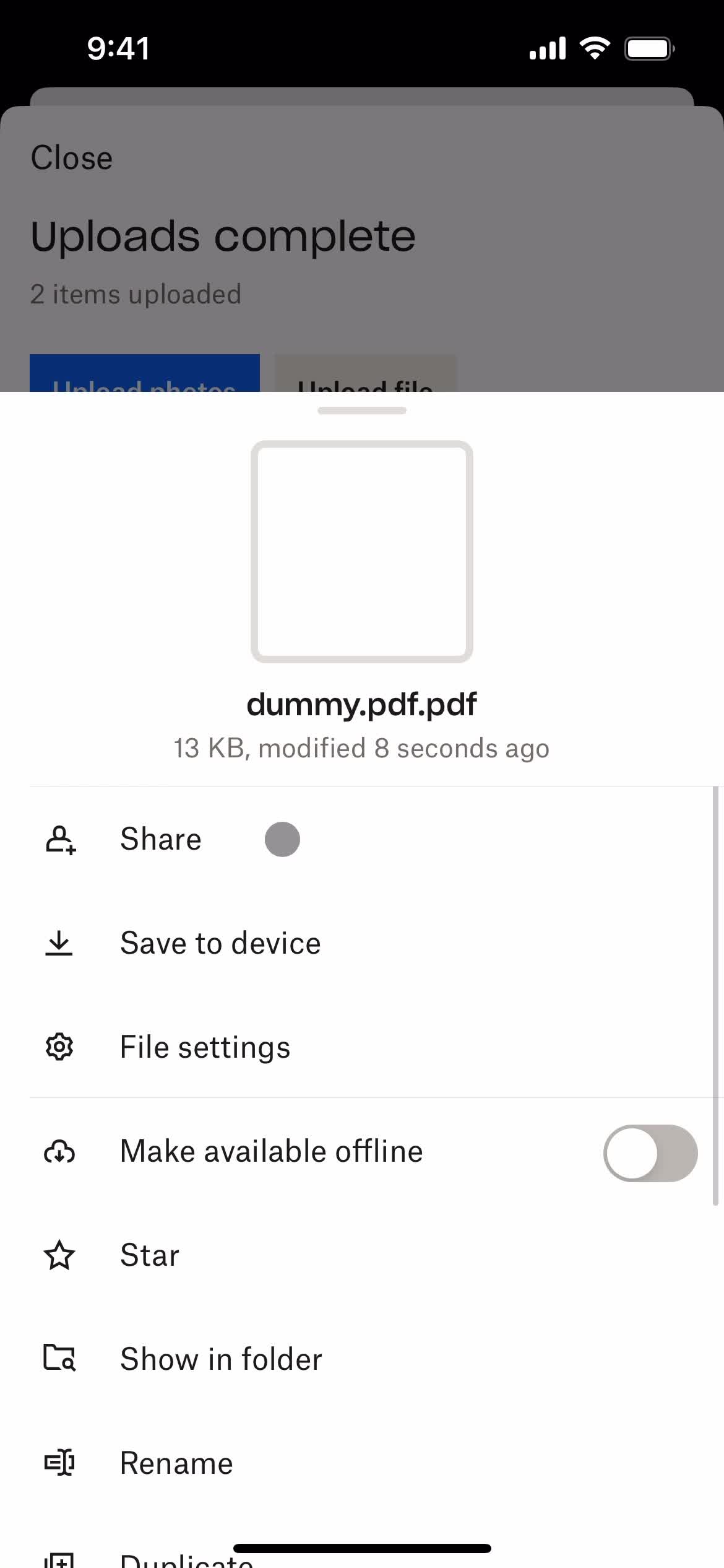 General browsing on Dropbox video thumbnail