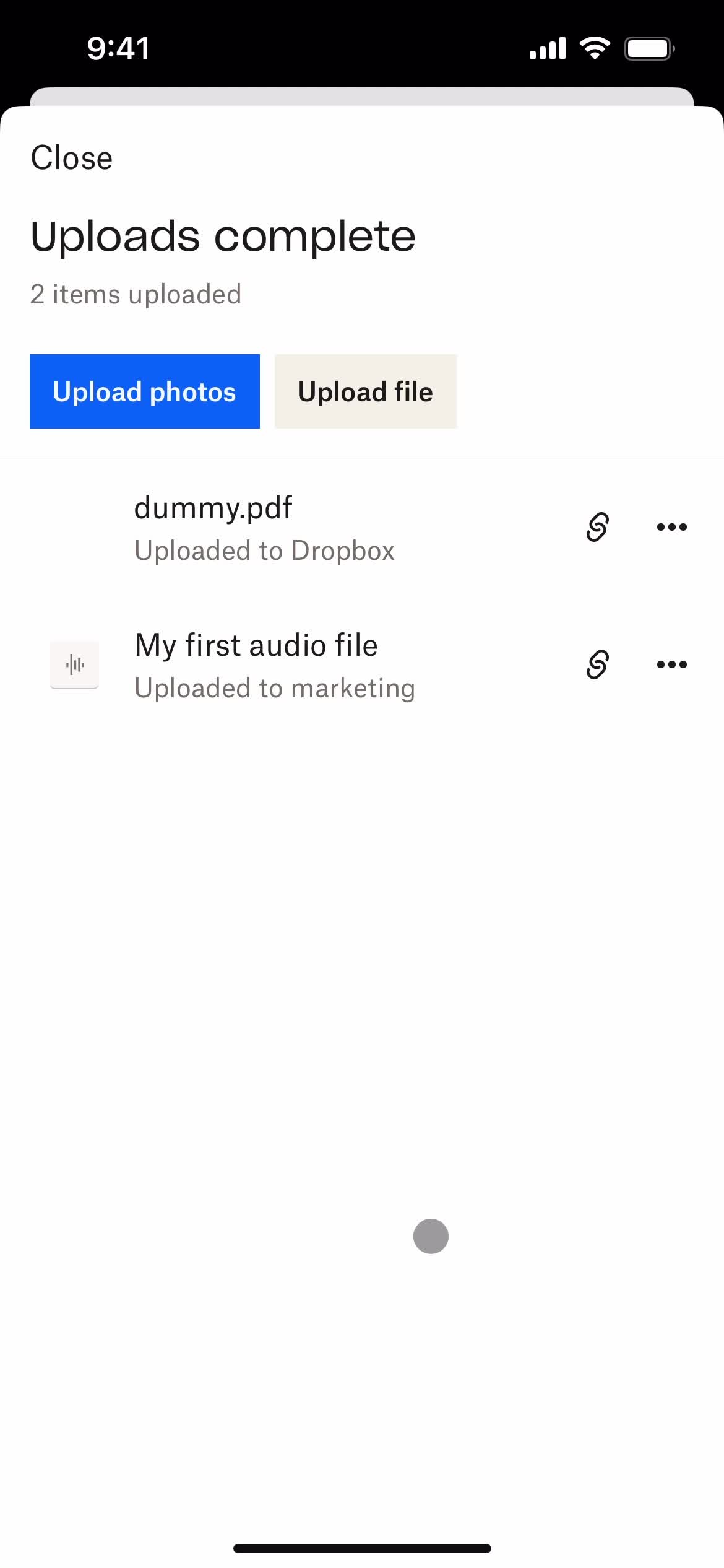 General browsing on Dropbox video thumbnail