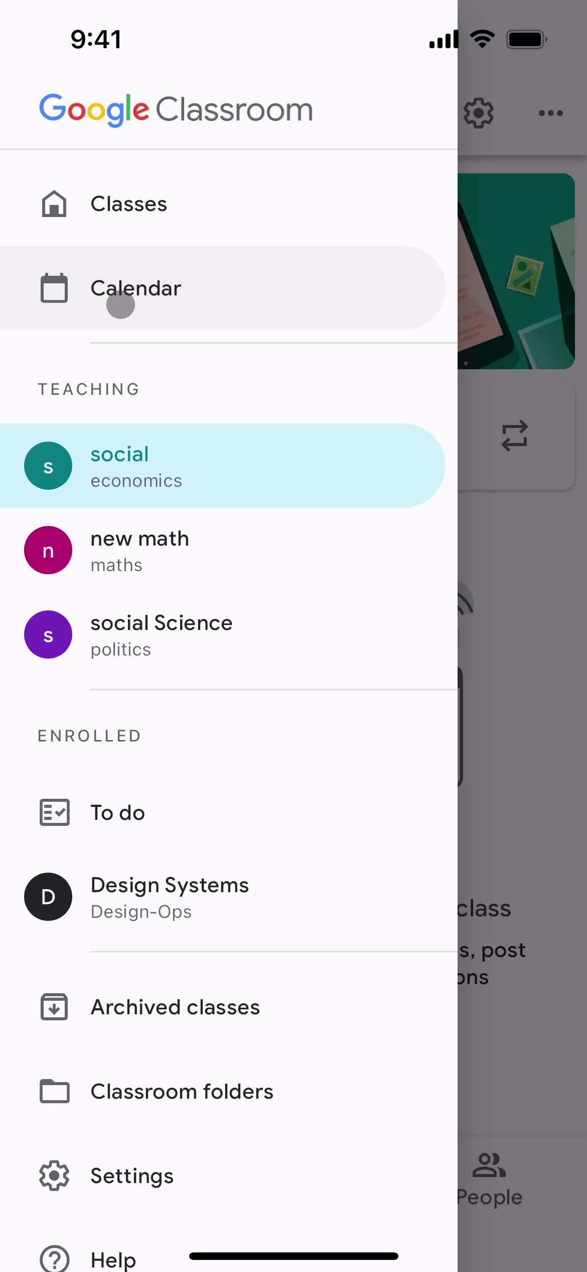 General browsing on Google Classroom video thumbnail