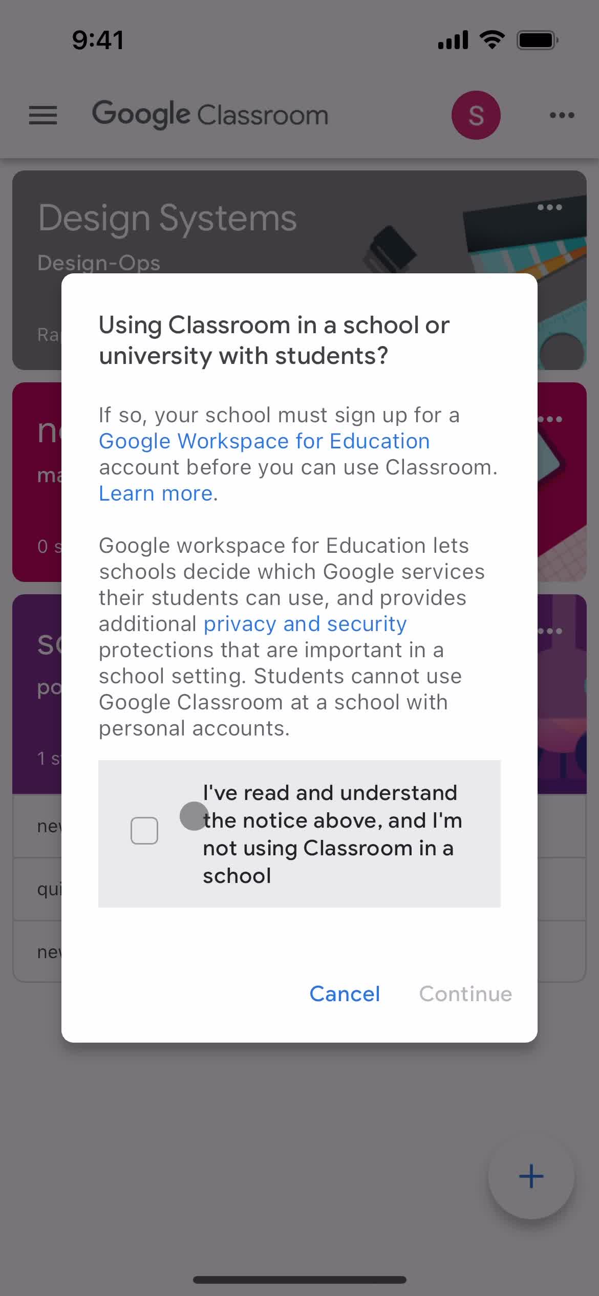 General browsing on Google Classroom video thumbnail