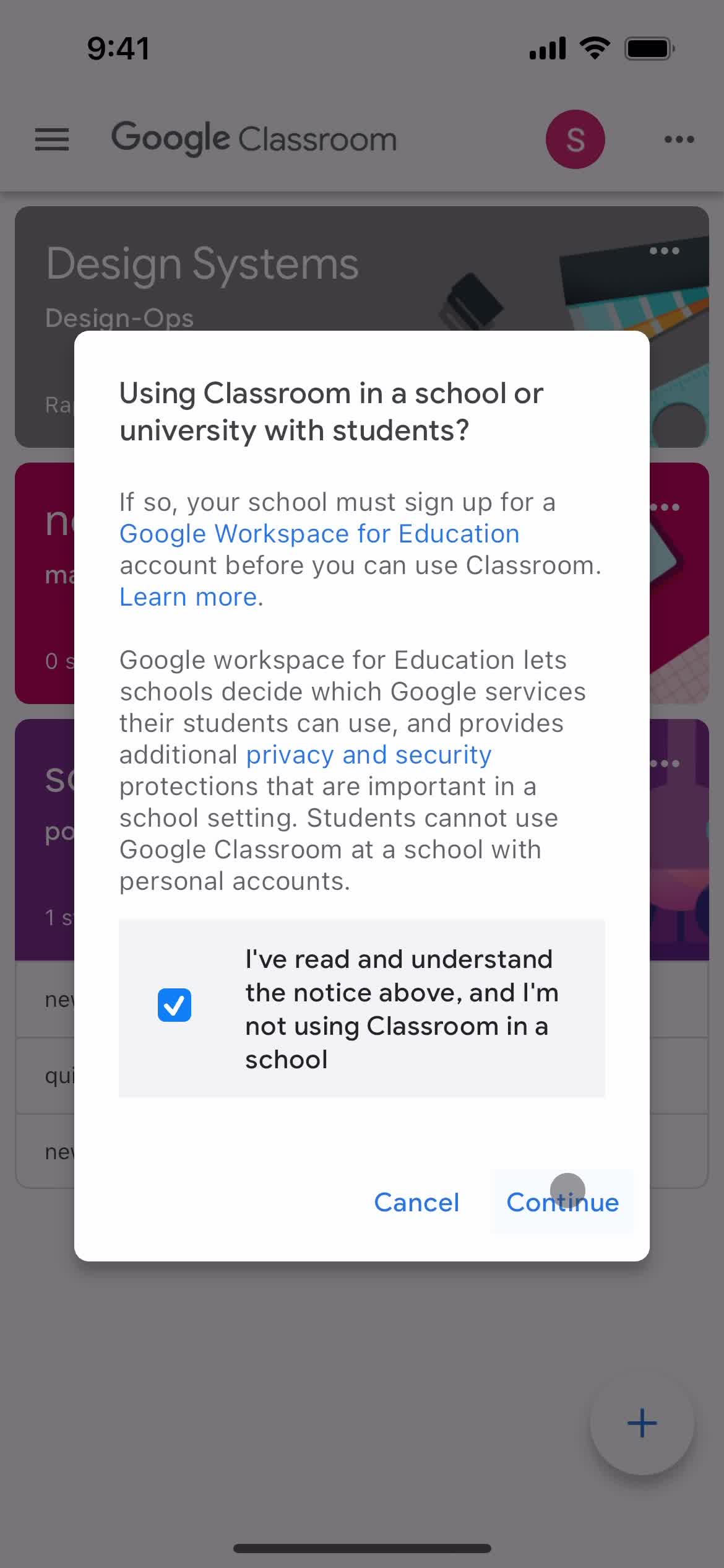 General browsing on Google Classroom video thumbnail