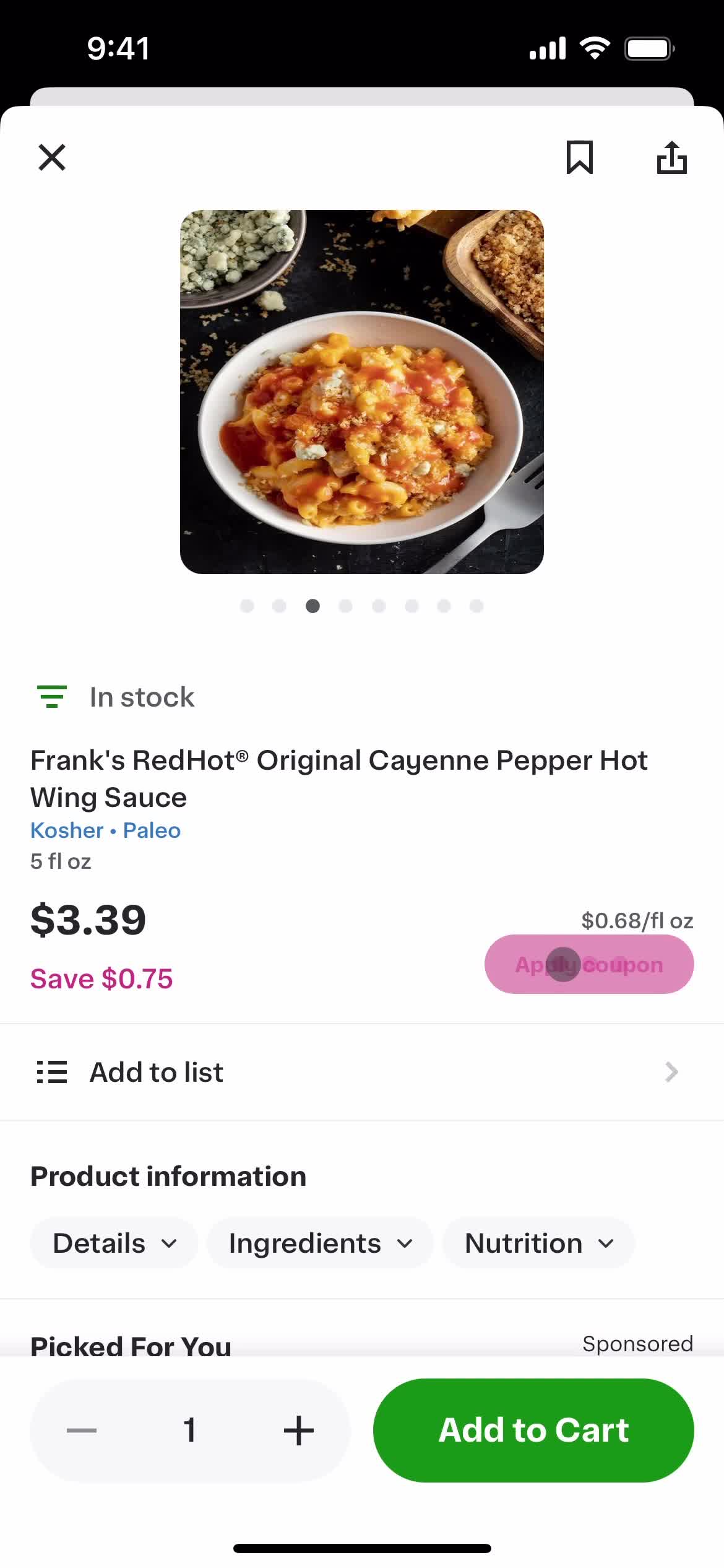 General browsing on Instacart video thumbnail