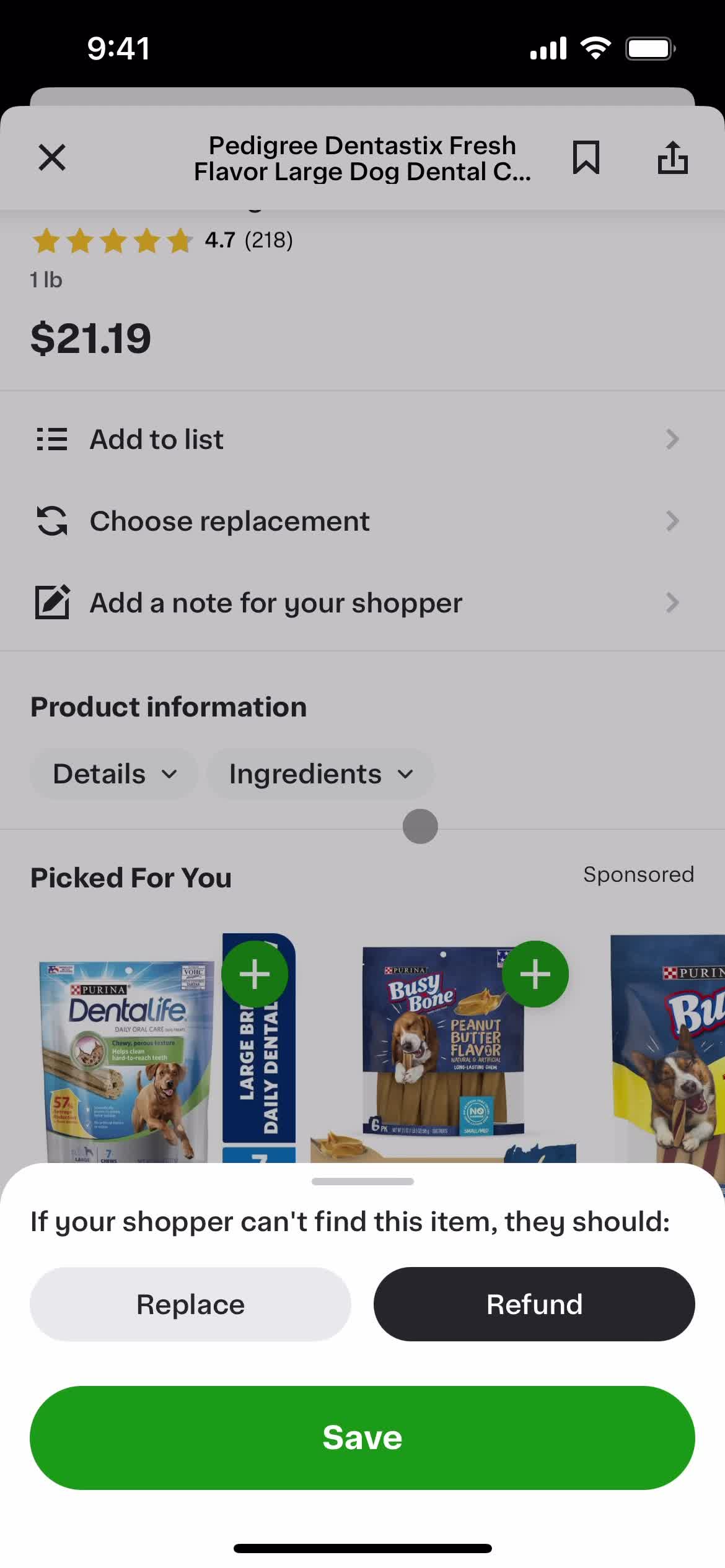 General browsing on Instacart video thumbnail