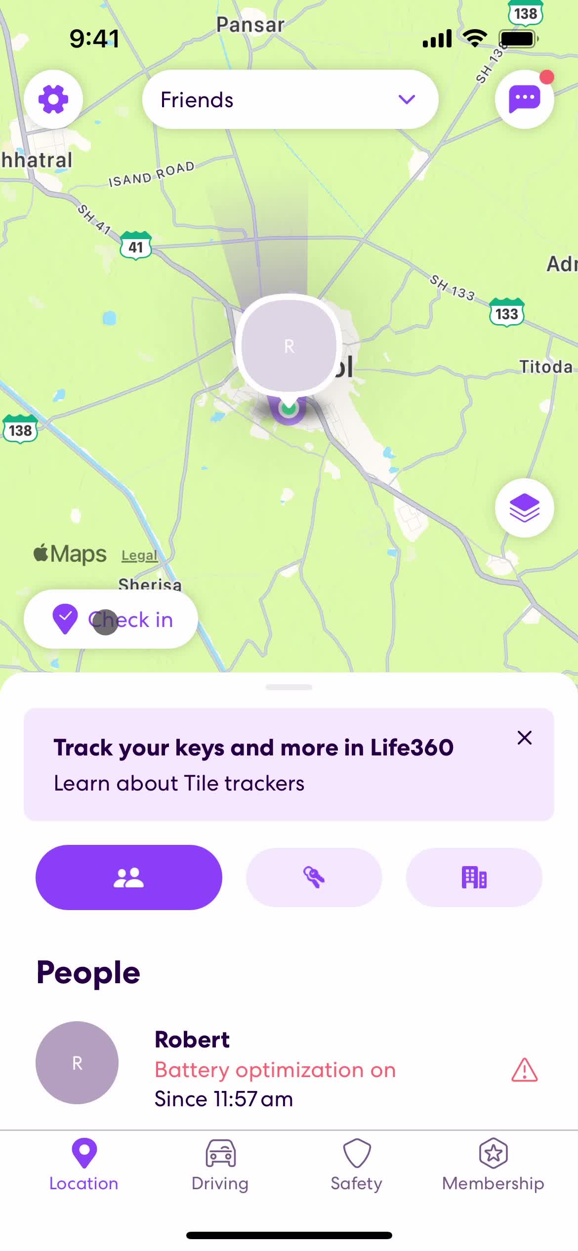 General browsing on Life360 video thumbnail