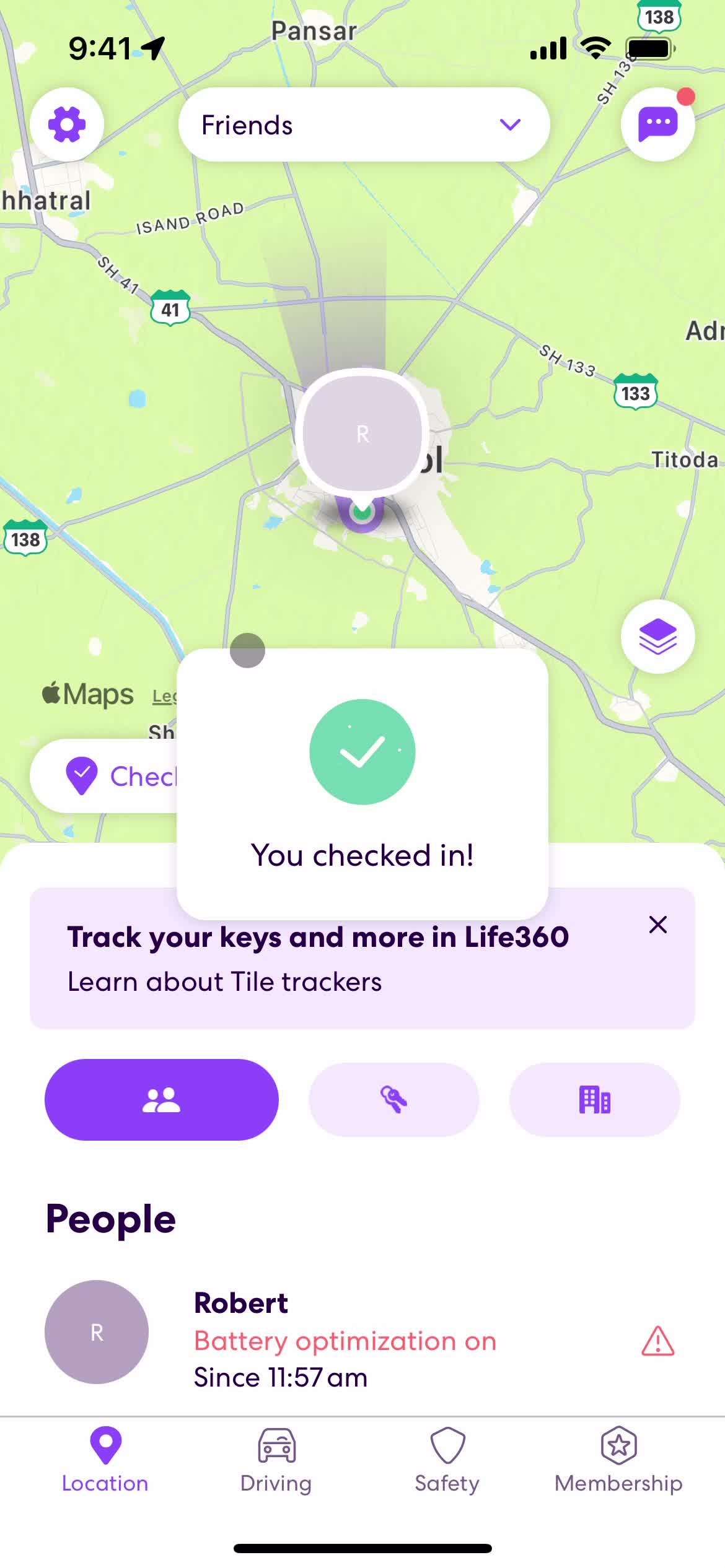 General browsing on Life360 video thumbnail