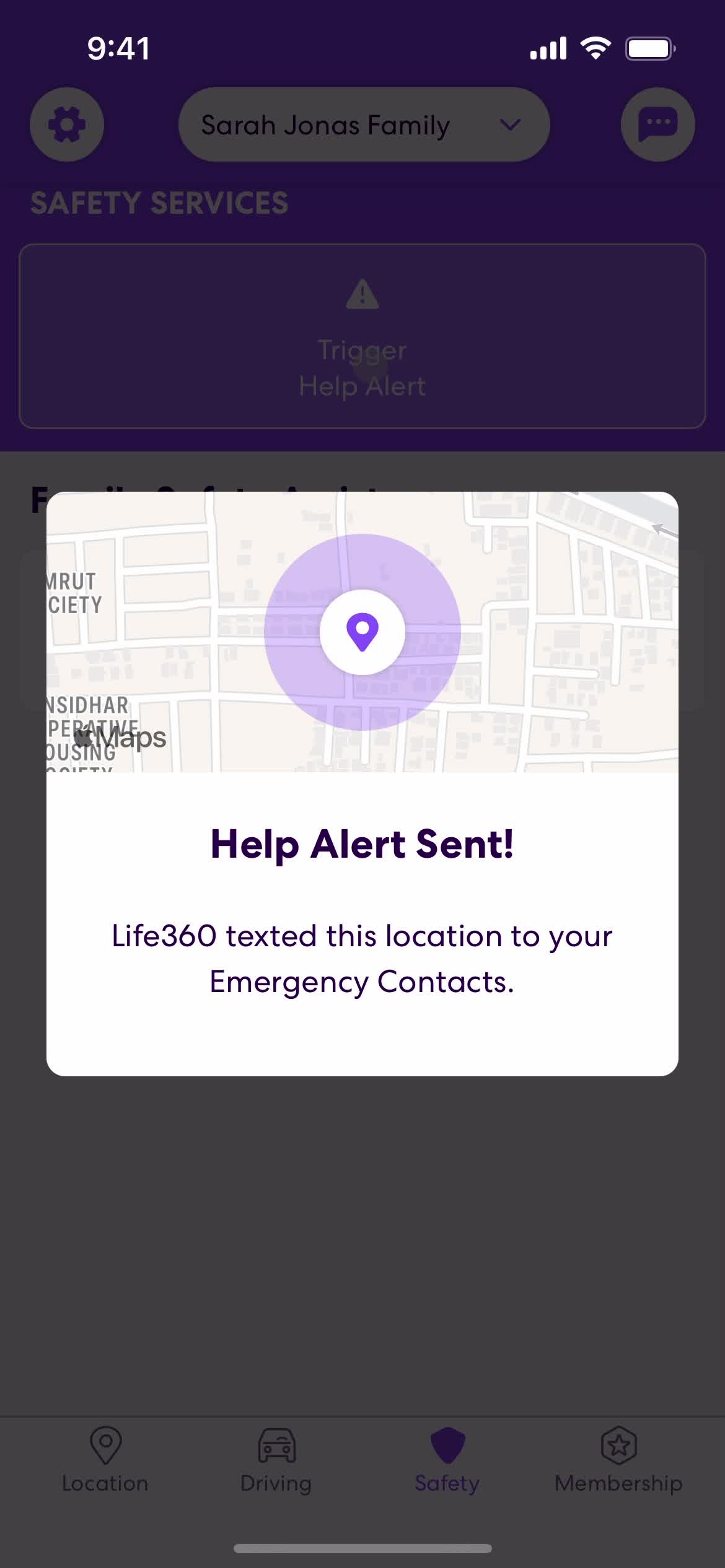 General browsing on Life360 video thumbnail