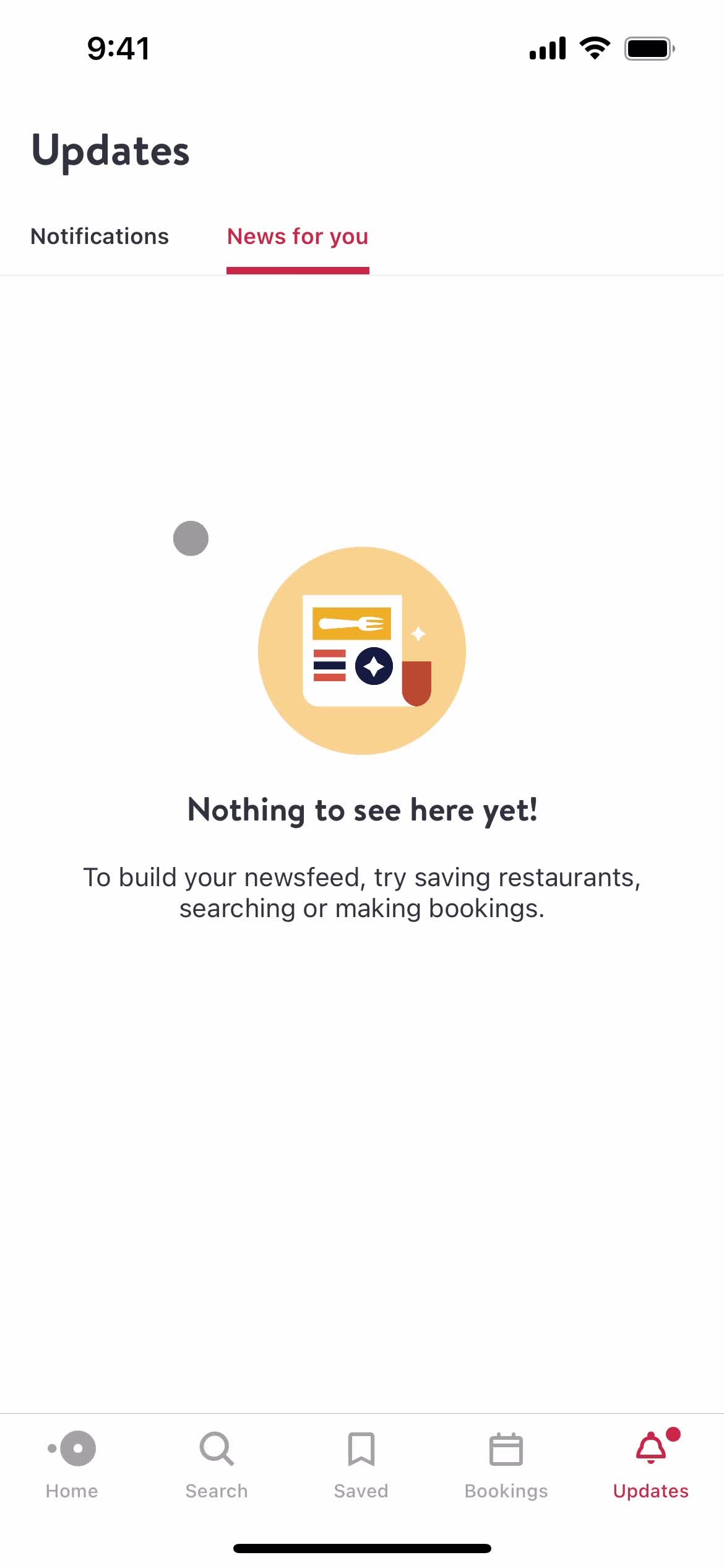 General browsing on OpenTable video thumbnail