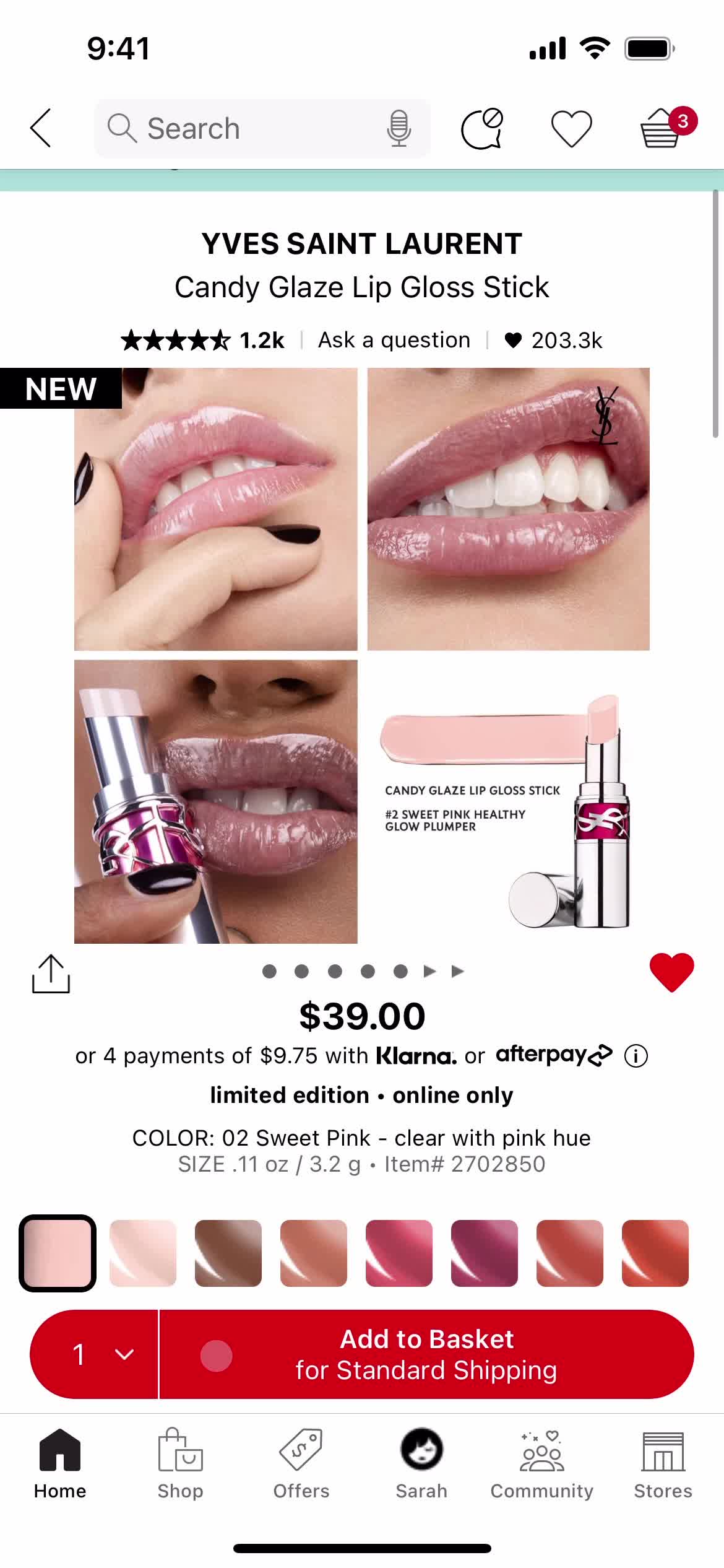 General browsing on Sephora video thumbnail