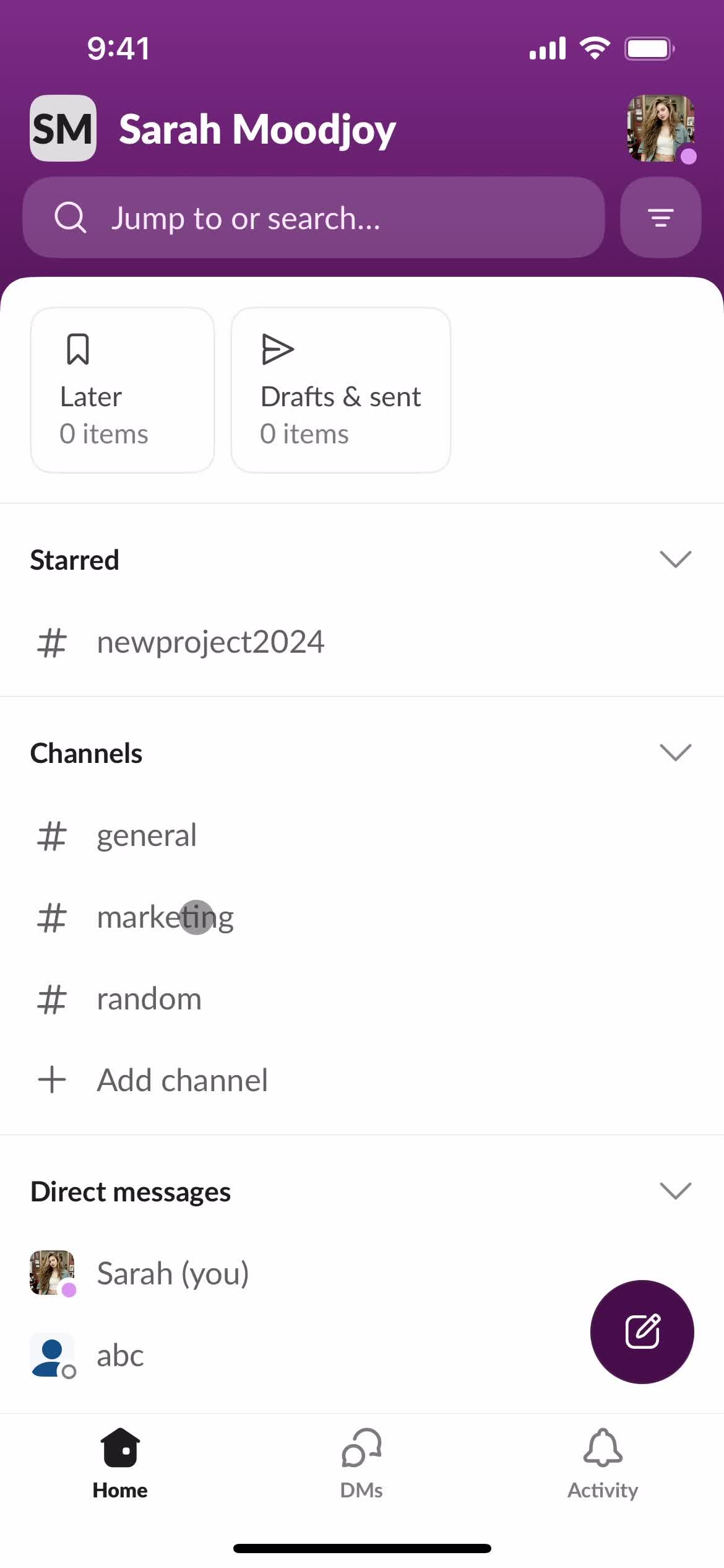 General browsing on Slack video thumbnail