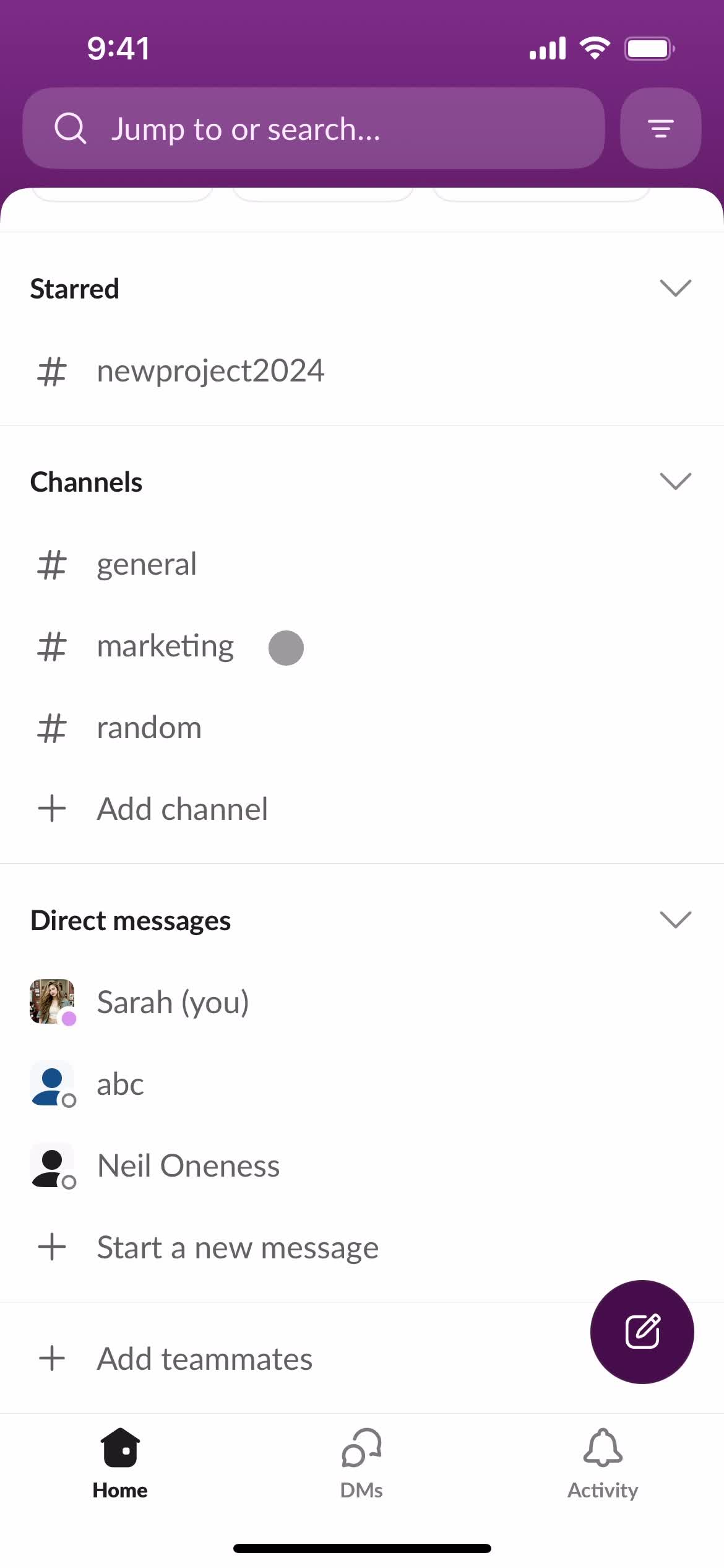 General browsing on Slack video thumbnail