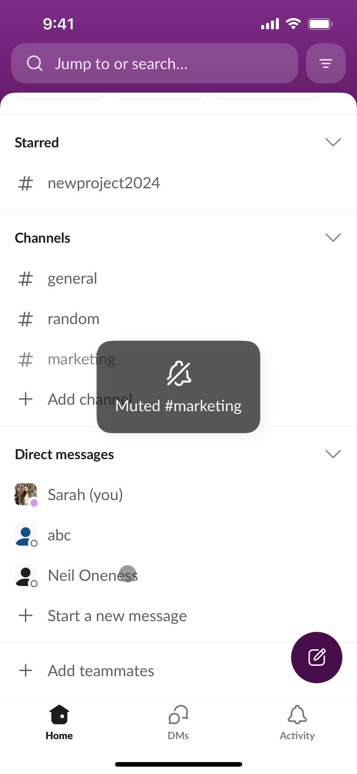 General browsing on Slack video thumbnail