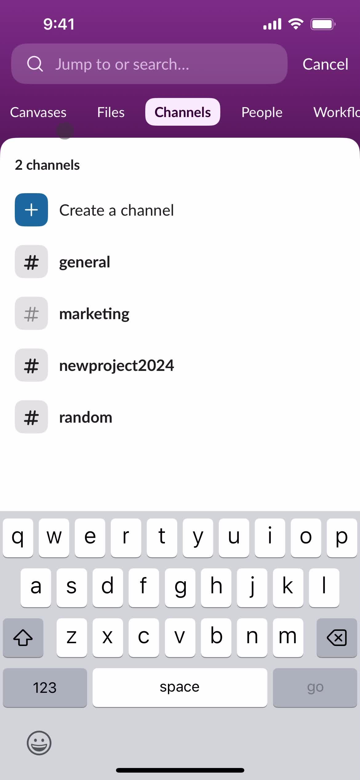 General browsing on Slack video thumbnail