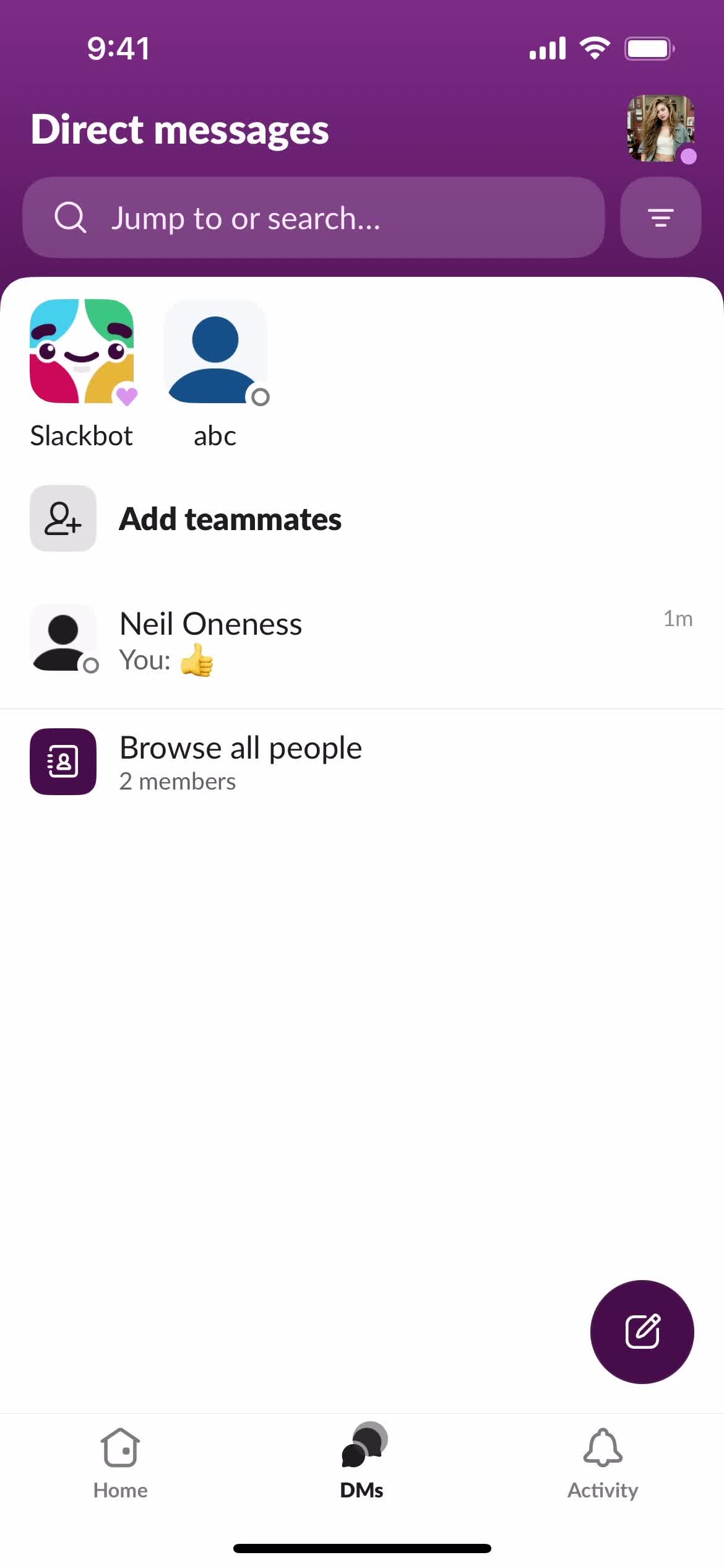 General browsing on Slack video thumbnail