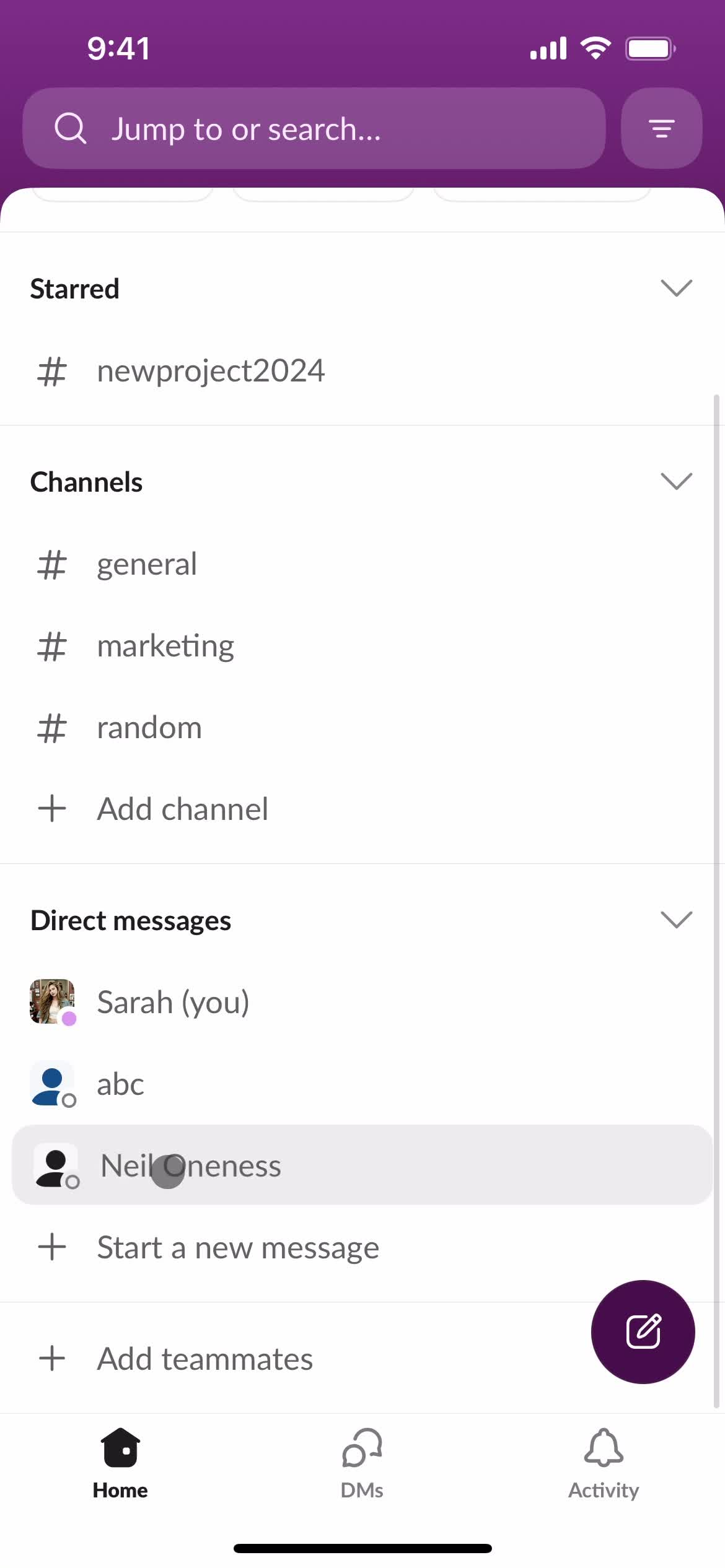 General browsing on Slack video thumbnail