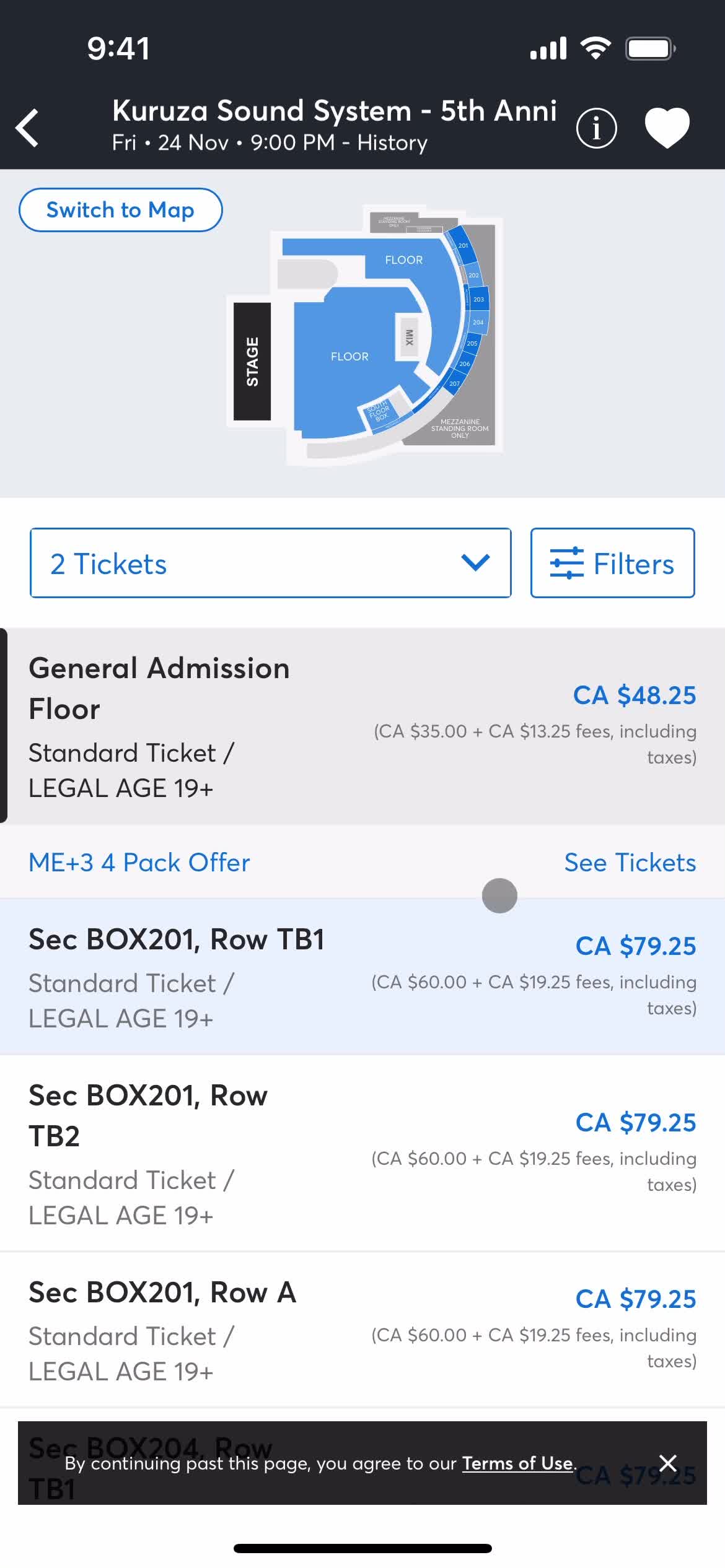 General browsing on Ticketmaster video thumbnail