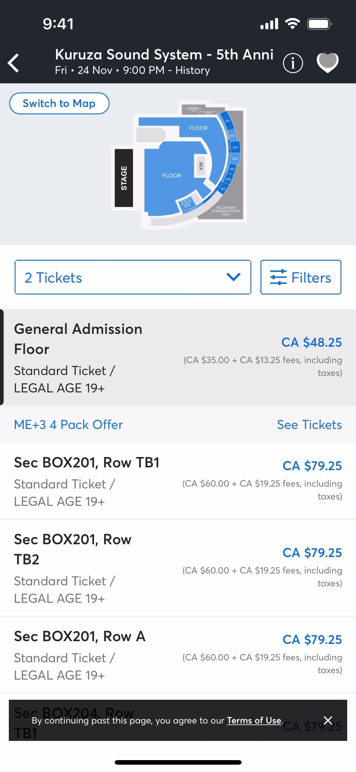 General browsing on Ticketmaster video thumbnail